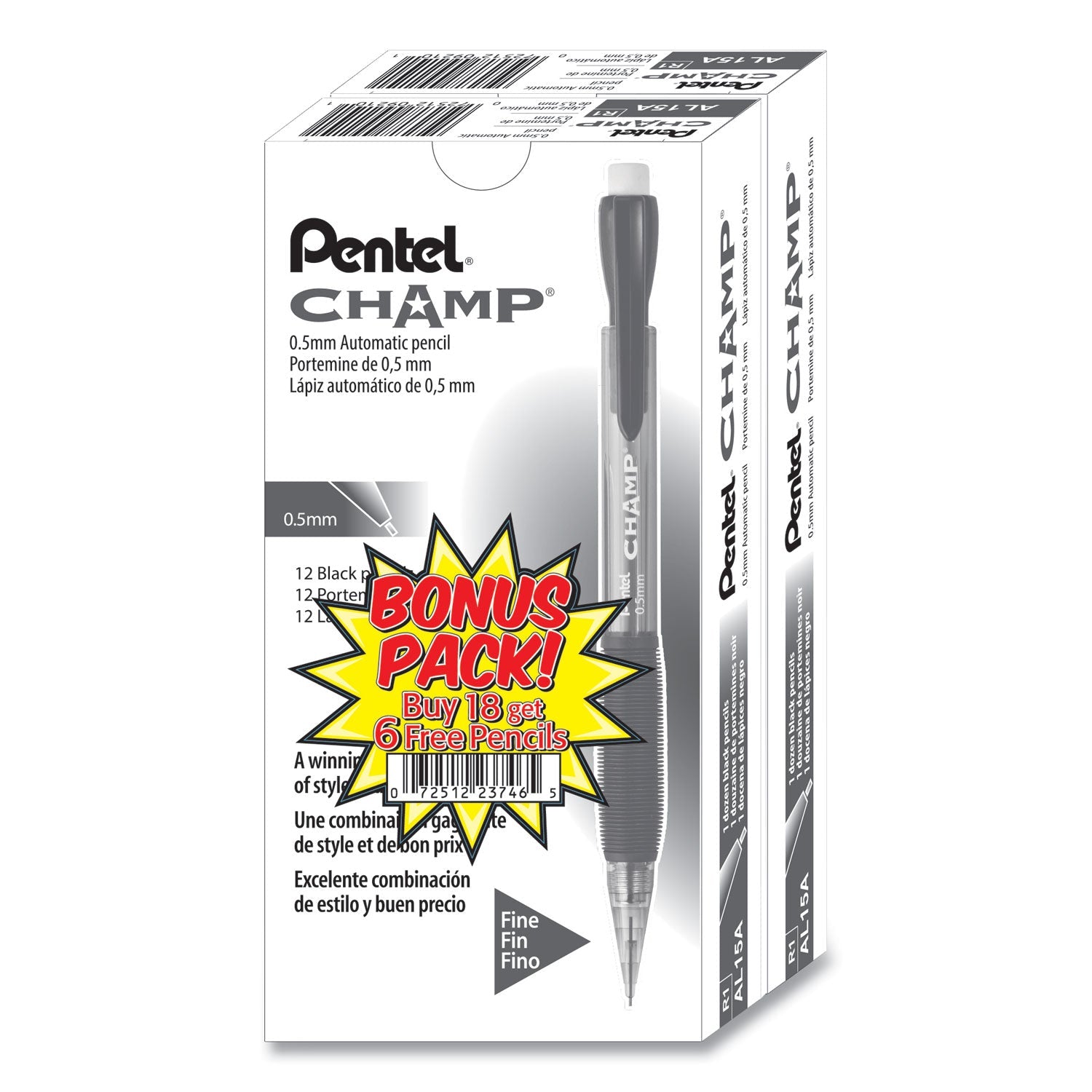 Champ Mechanical Pencil | 0.5mm Value Pack, 24ct