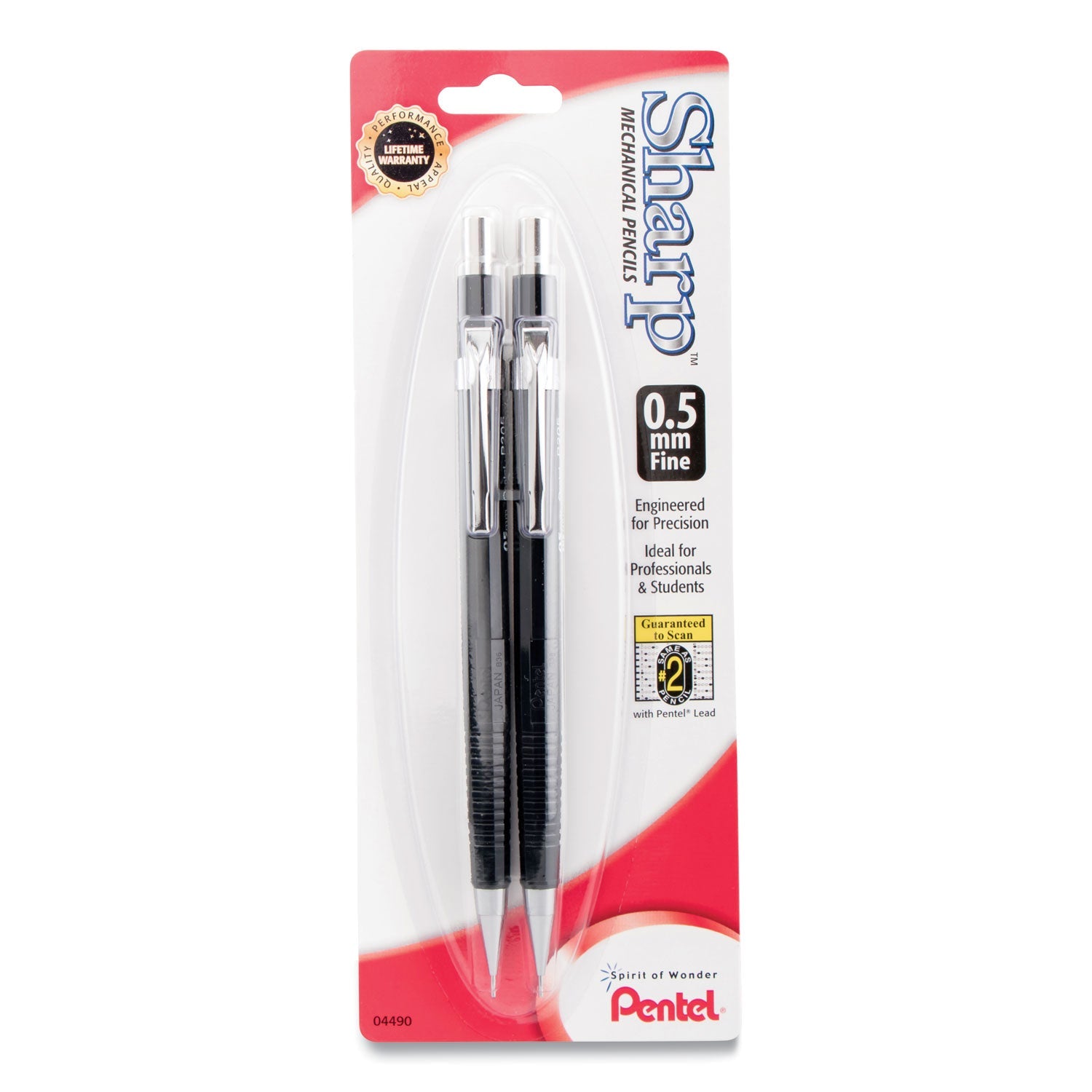 Sharp Mechanical Pencil | 0.5 mm | Black
