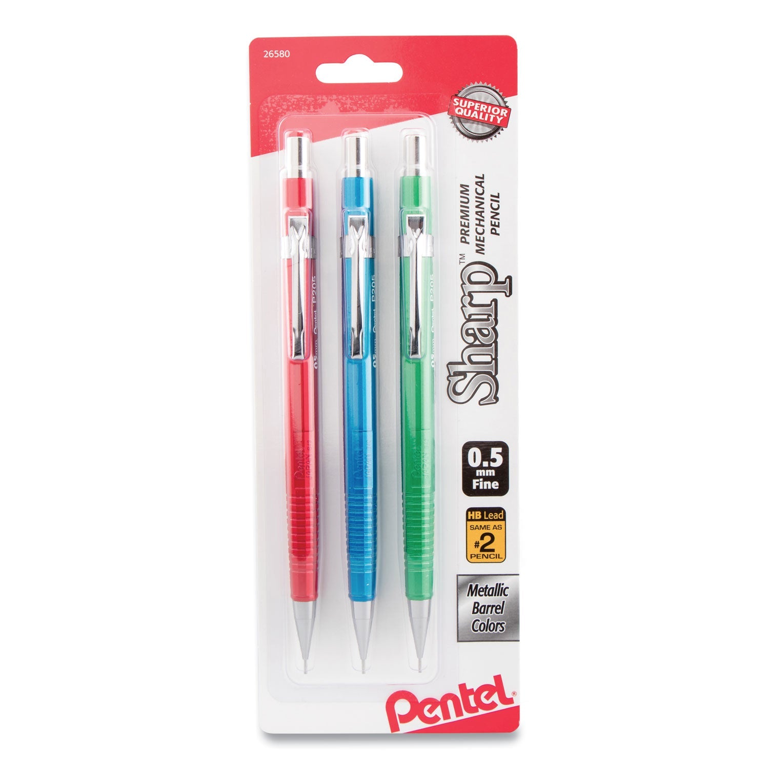 Sharp Mechanical Pencil | 0.5 mm | Assorted