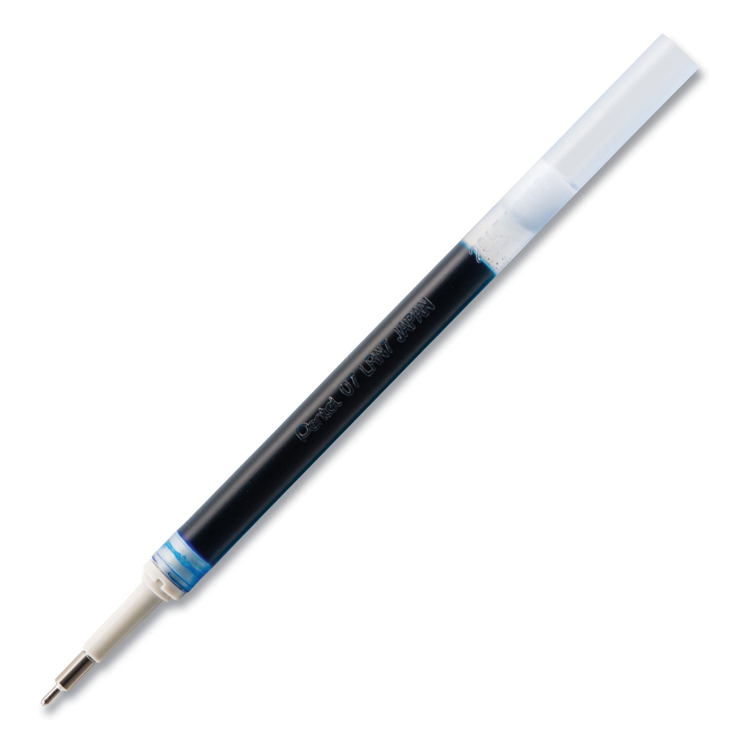 Pentel® Refill For Pentel Energel Retractable Liquid Gel Pens, Medium Needle Tip, Blue Ink