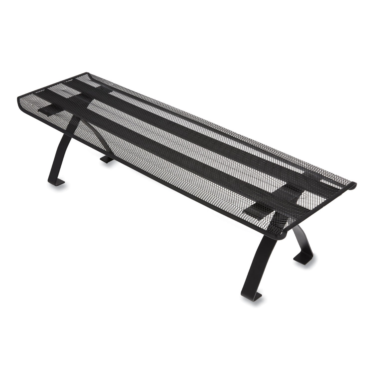 TRU RED™ Wire Mesh Raised Shelf, 26.57 X 1.5 X 7.48, Black