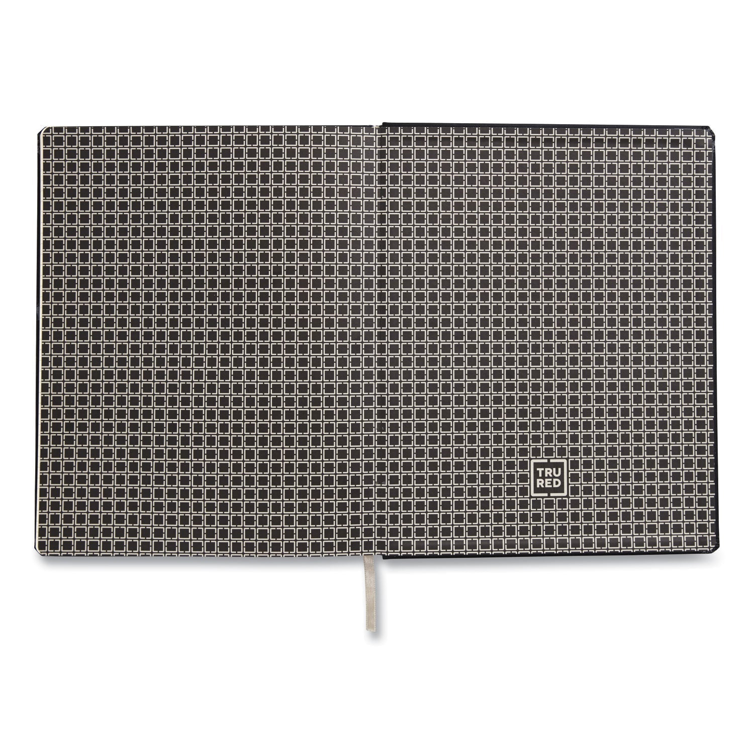 TRU RED™ Hardcover Business Journal, 1-Subject, Narrow Rule, Black Cover, (96) 10 x 8 Sheets