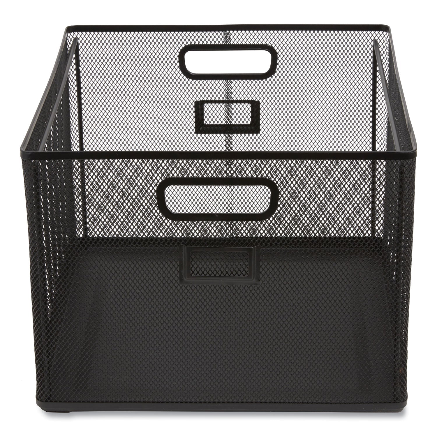 TRU RED™ Wire Mesh File Organizer, Letter Size, 13.98" Long, Black