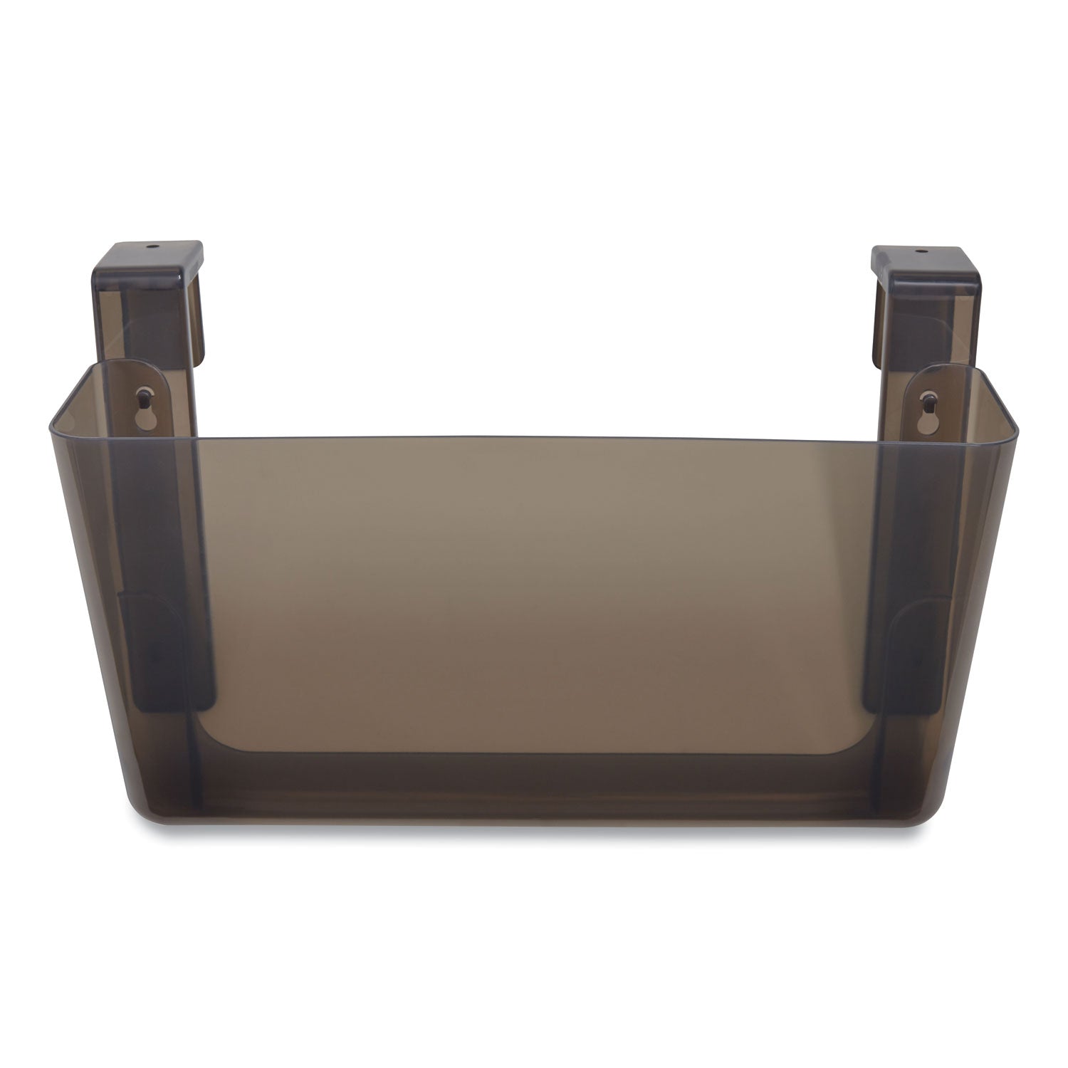 TRU RED™ Unbreakable Plastic Wall File, Letter Size, 13" x 3.69" x 7.17", Smoke