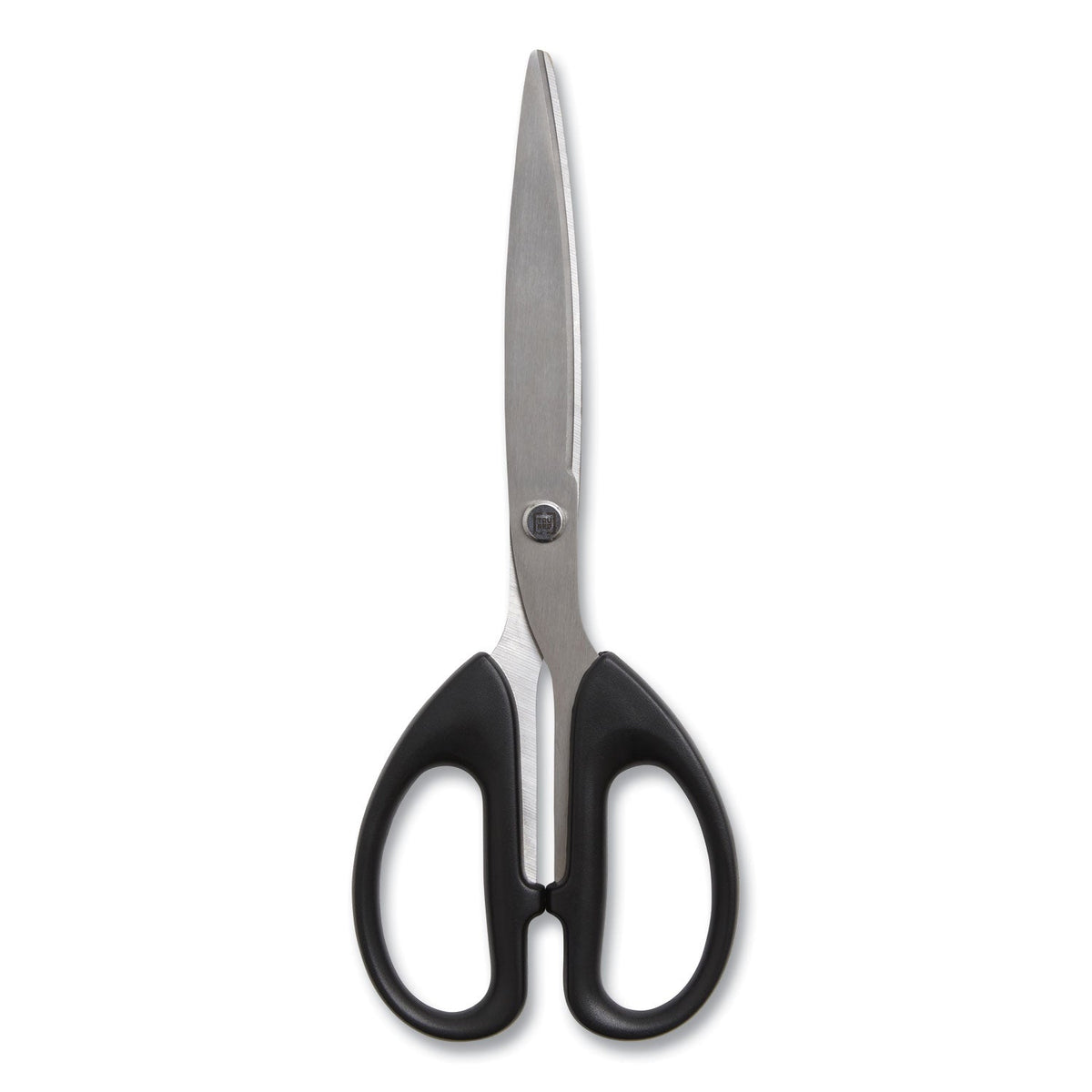 TRU RED™ Stainless Steel Scissors, 7" Long, 2.64" Cut Length, Straight Assorted Color Handles, 2/Pack
