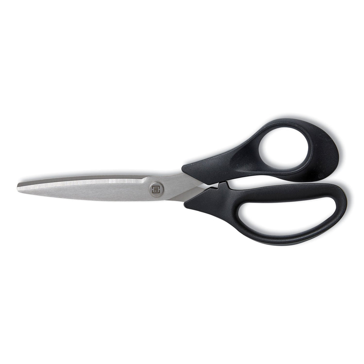 TRU RED™ Stainless Steel Scissors, 8" Long, 3.58" Cut Length, Straight Black Handle