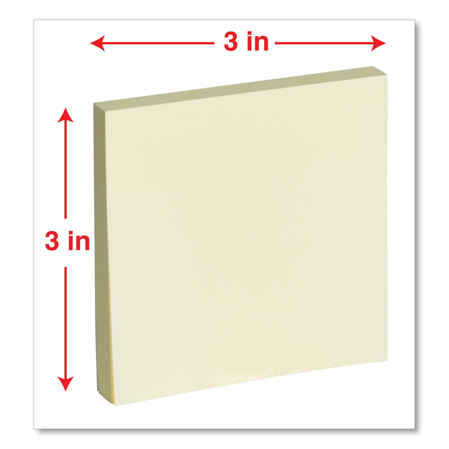 Universal® Self-Stick Note Pads, 3" x 3", Assorted Pastel Colors, 100 Sheets/Pad, 12 Pads/Pack