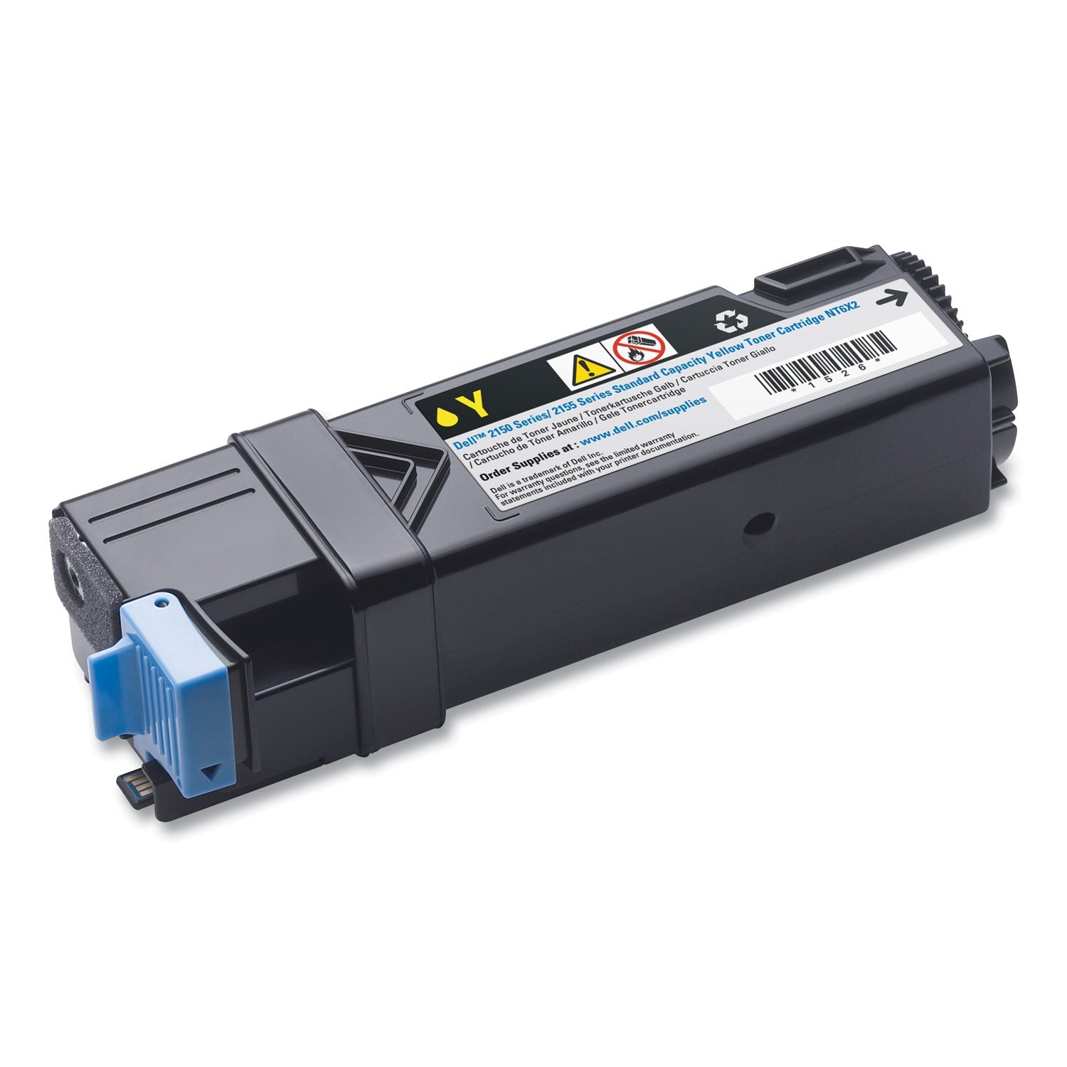 Dell® Nt6x2 Toner, 1,200 Page-Yield, Yellow