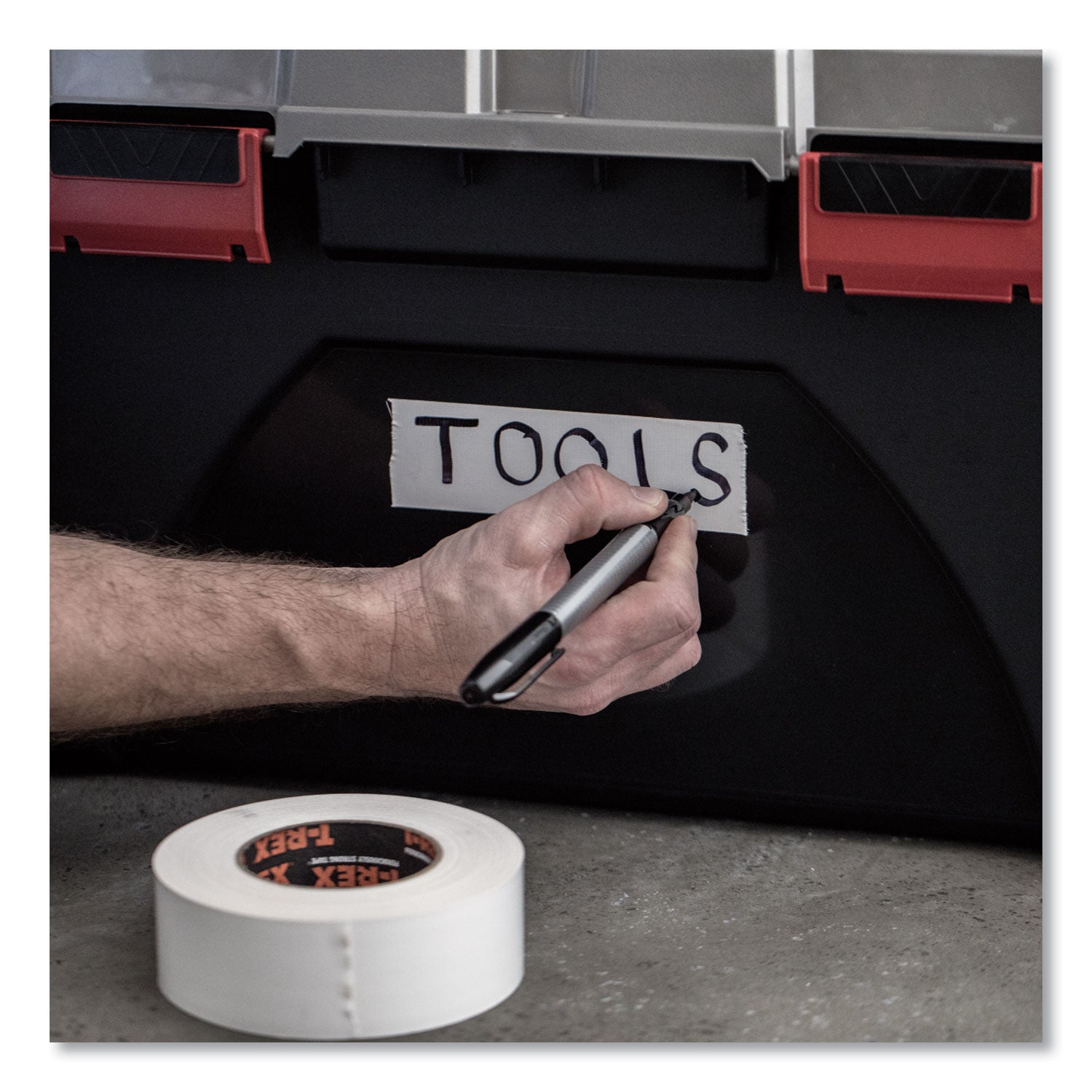 T-REX® Duct Tape, 3" Core, 1.88" X 30 Yds, White - Bloom Skins