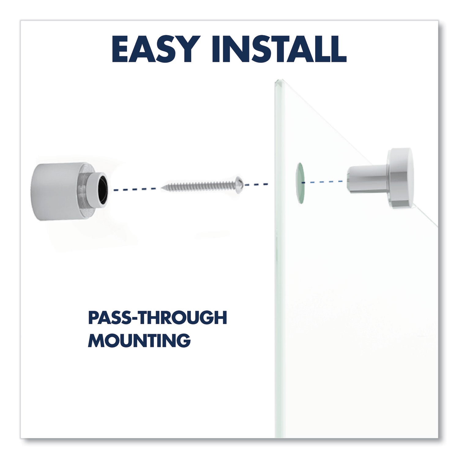 Quartet® Brilliance Glass Dry-Erase Boards, 48" x 36", White Surface