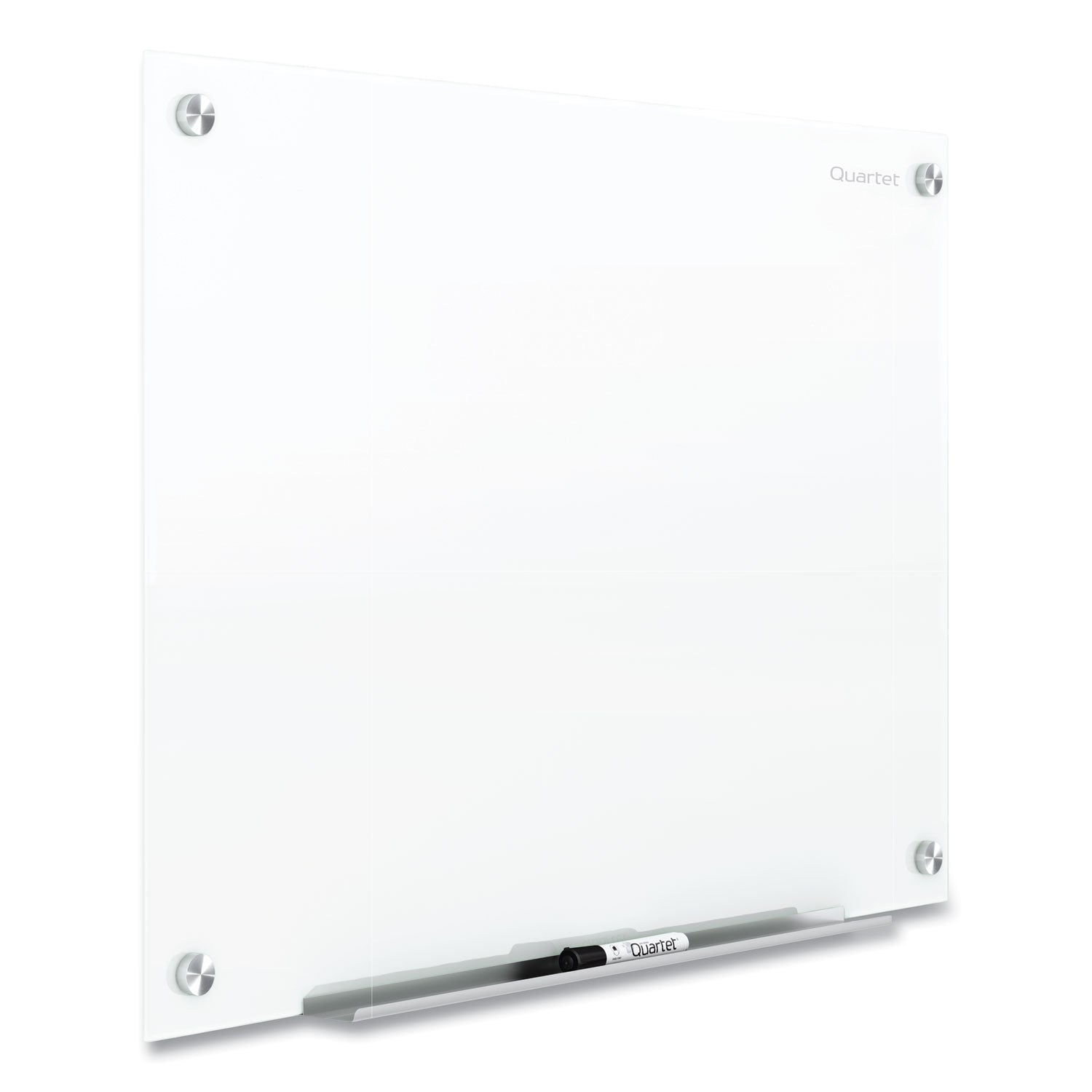 Quartet® Brilliance Glass Dry-Erase Boards, 72" x 48", White Surface