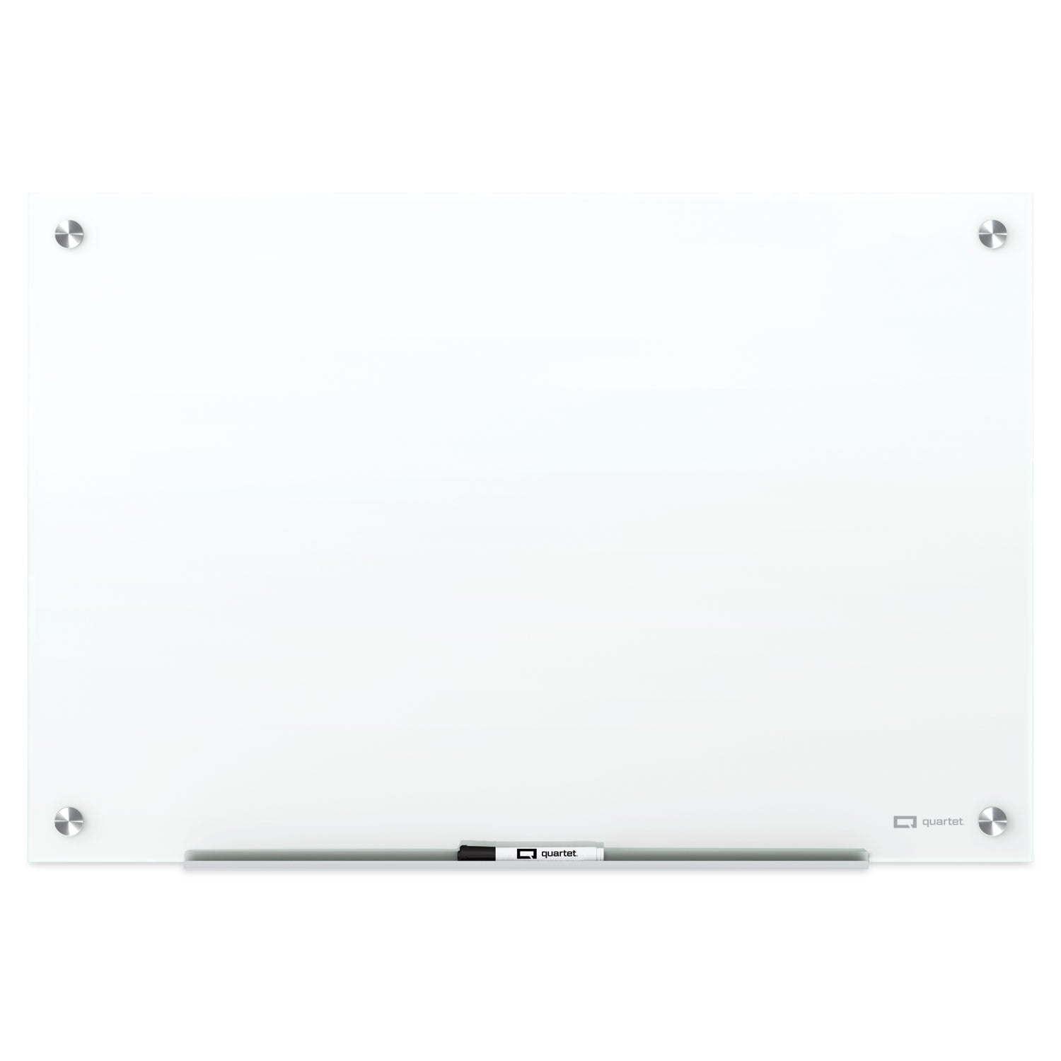 Quartet® Brilliance Glass Dry-Erase Boards, 96" x 48", White Surface