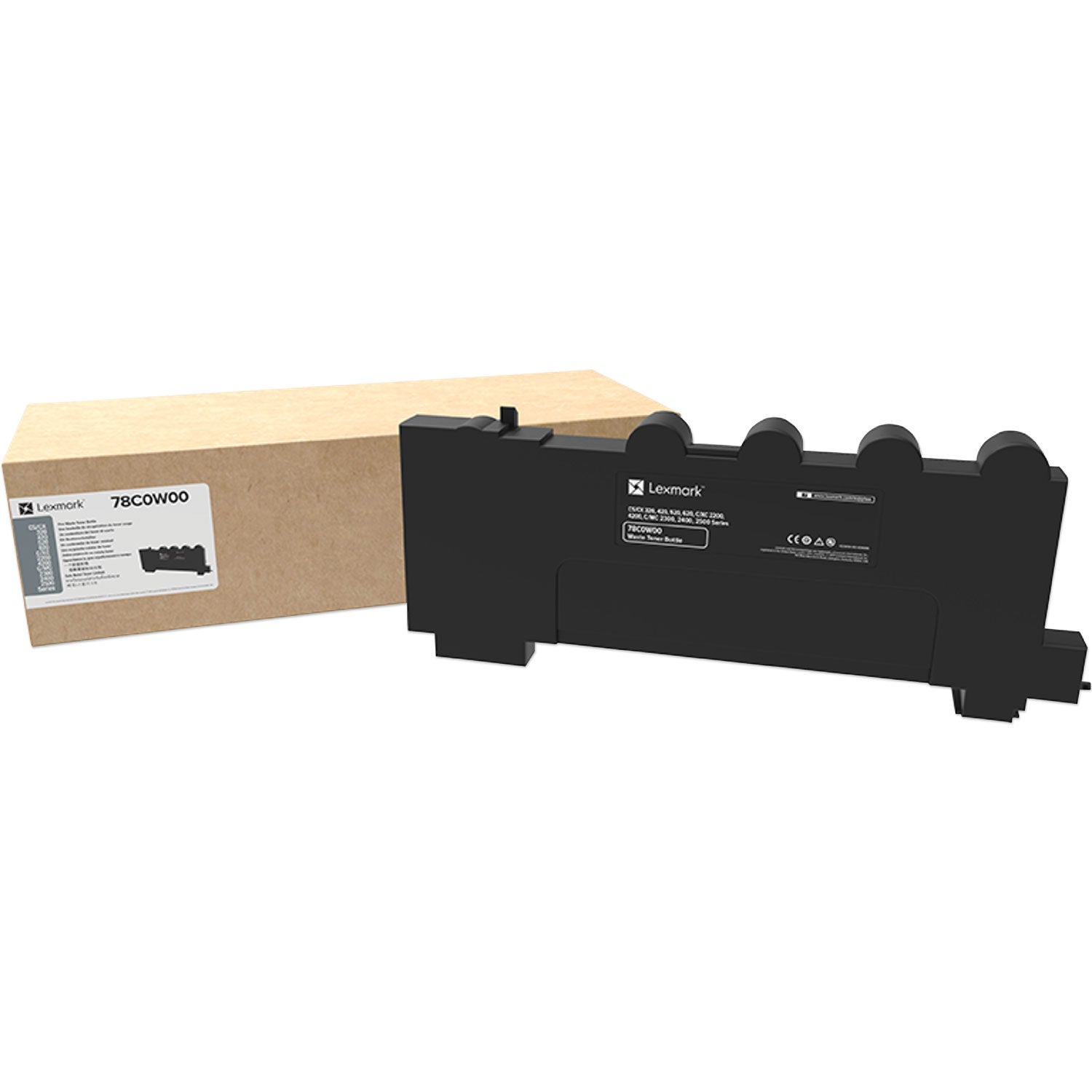 Lexmark™ 20n0w00 Waste Toner Bottle, 15,000 Page-Yield