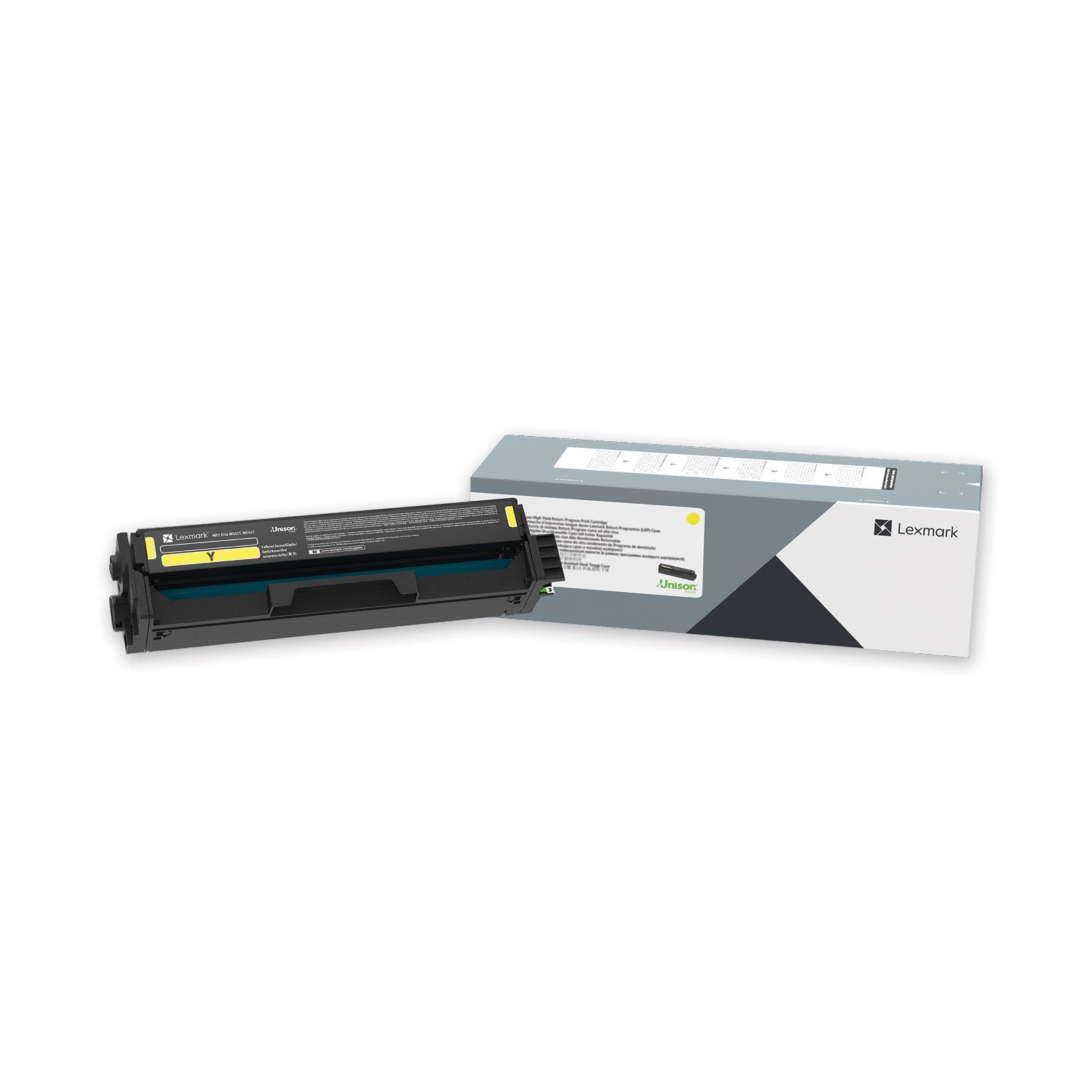 Lexmark™ 20n1xy0 Return Program Extra High-Yield Toner, 6,700 Page-Yield, Yellow