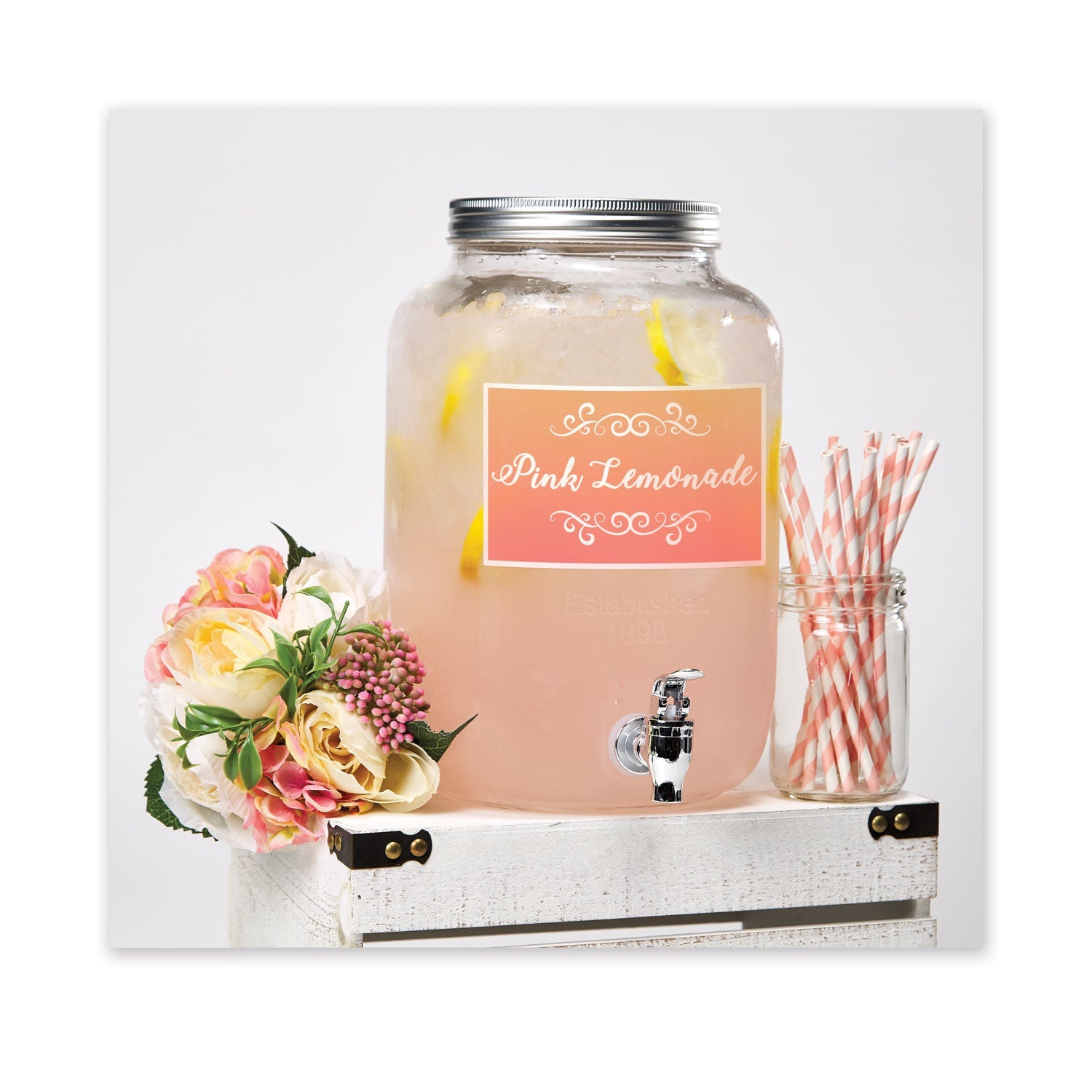 Avery® Waterproof Shipping Labels With Trueblock Technology, Laser Printers, 5.5 X 8.5, White, 2/sheet, 50 Sheets/pack