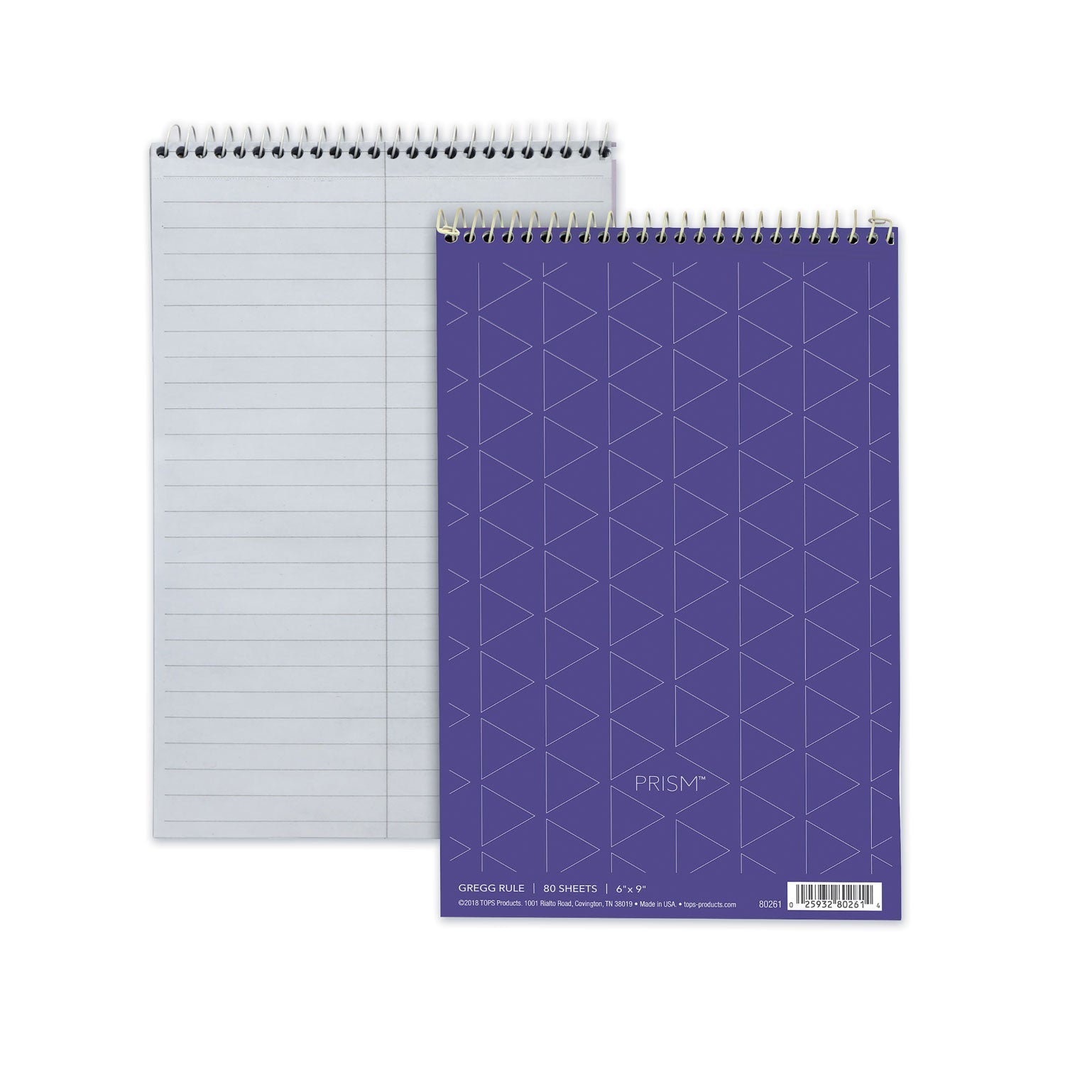 TOPS Prism Steno Pads | Gregg Rule Orchid 4/Pack