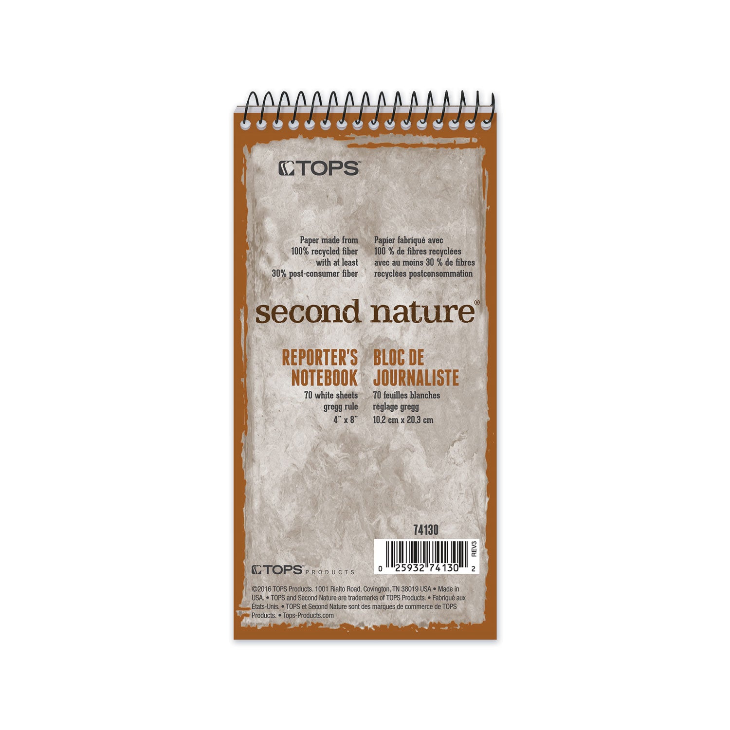 Recycled Notepads | Gregg Rule, 4x8, TOPS™