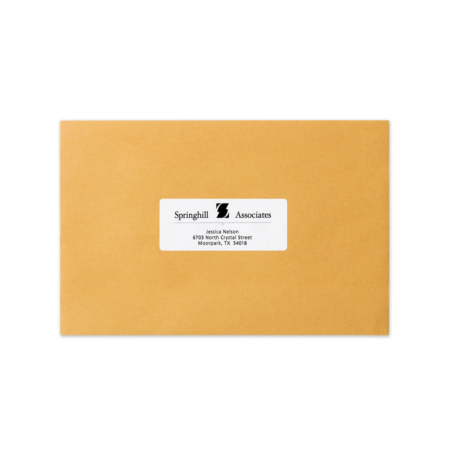 Avery® Dot Matrix Printer Mailing Labels, Pin-Fed Printers, 1.44 X 3.5, White, 5,000/box