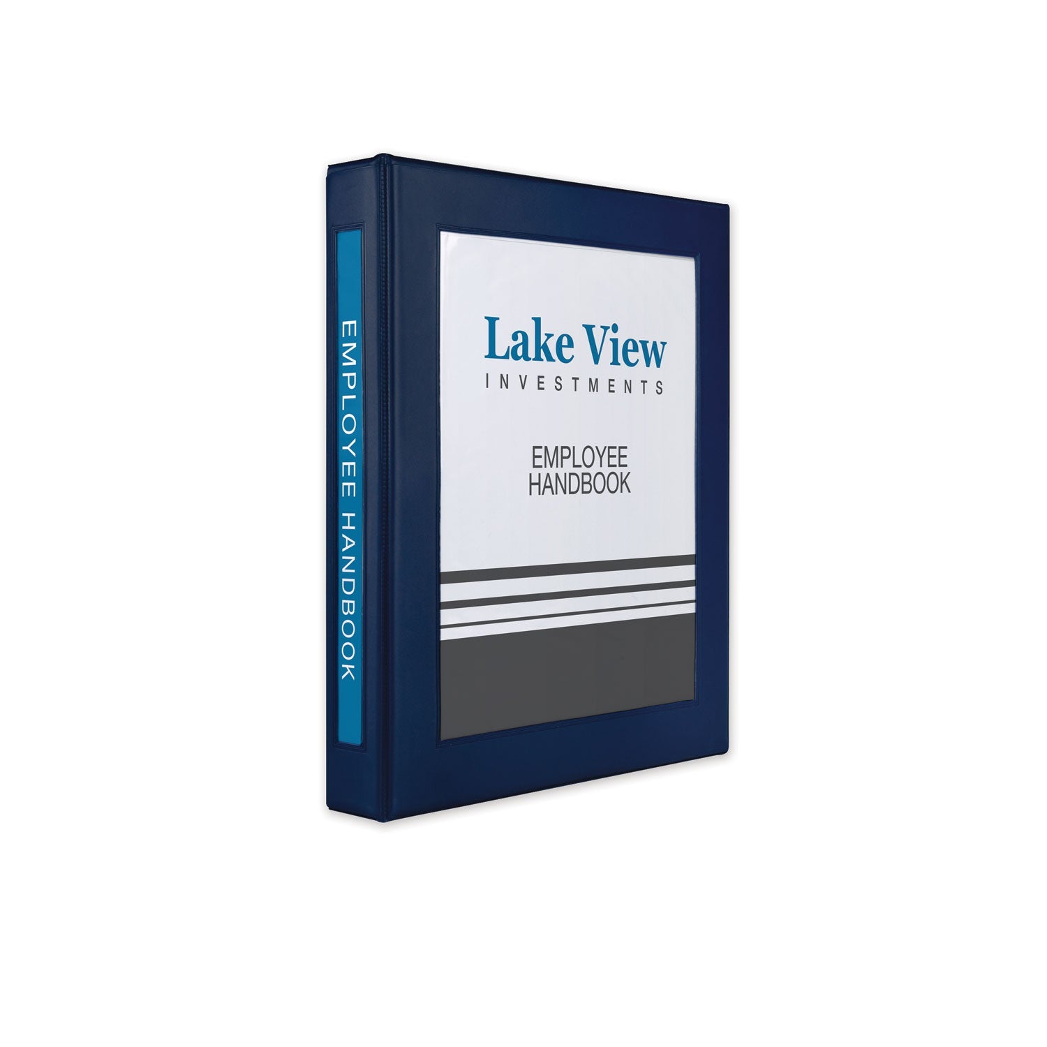 Framed View Heavy-Duty Binder | Navy | 1" Rings