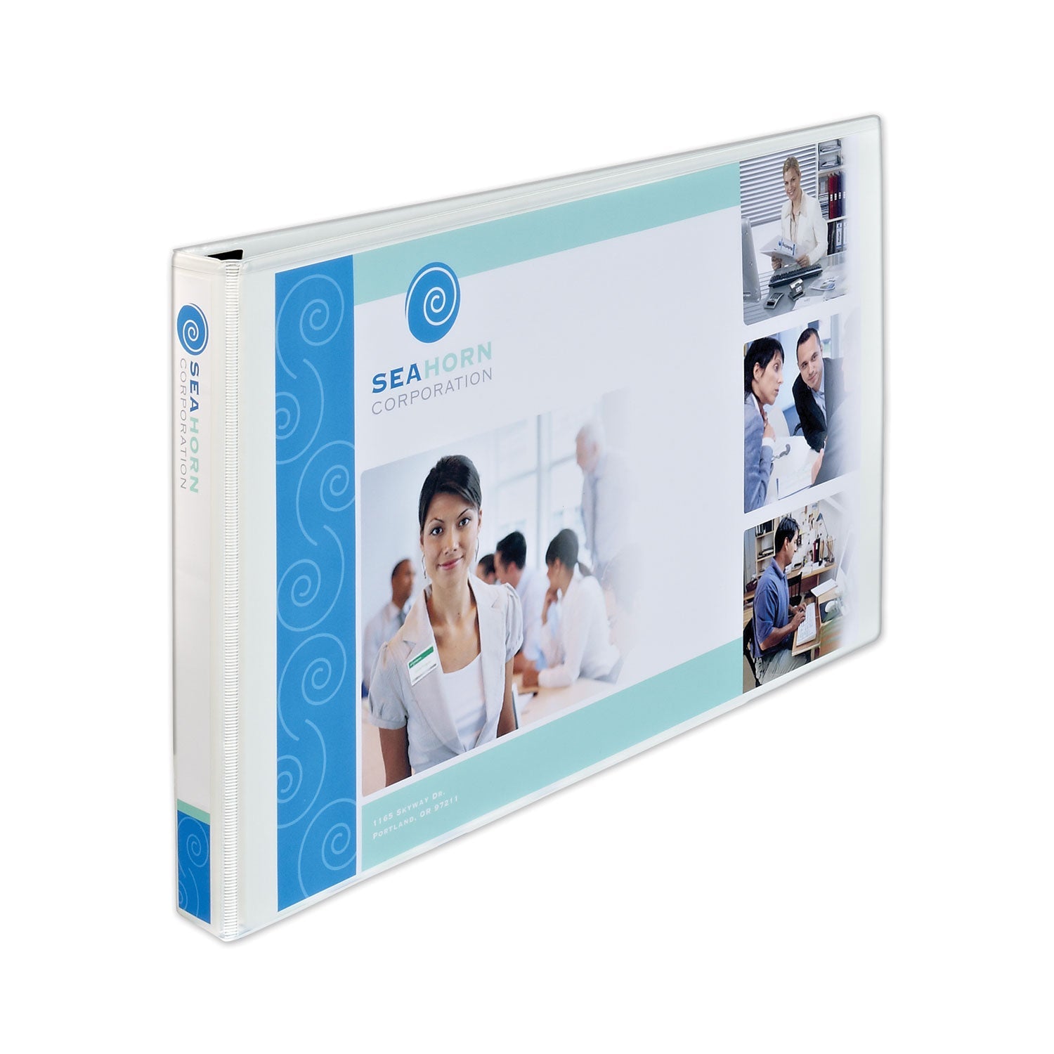 Avery® Heavy-Duty View Binders, 3 Rings, 1.5" Capacity, 11 X 17, White
