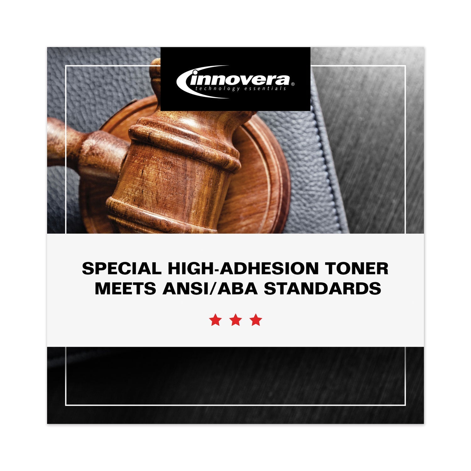 Innovera® Remanufactured Black High-Yield MICR Toner, Replacement for 64XM (CC364XM), 24,000 Page-Yield