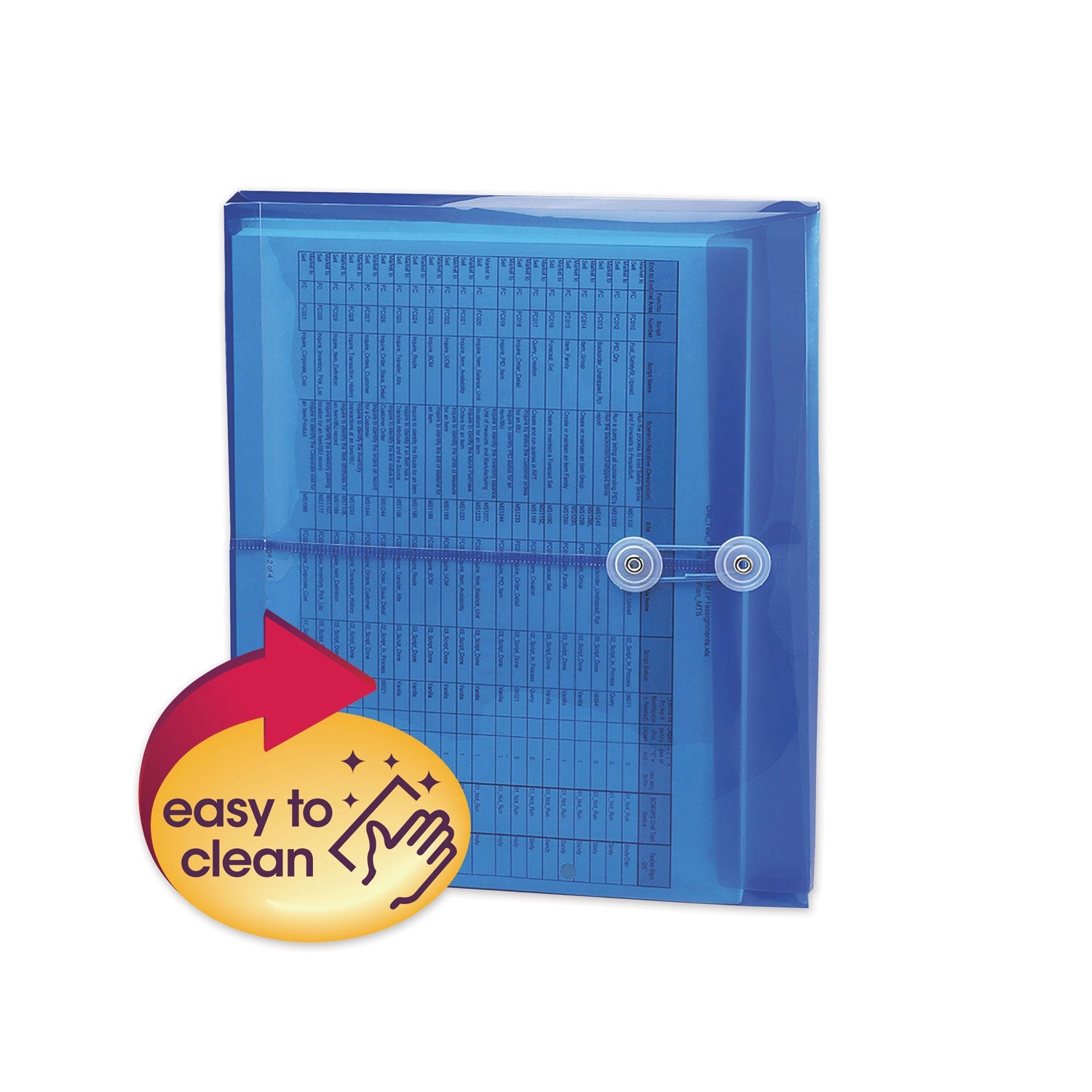 Poly Interoffice Envelopes | Horizontal, Blue, 5/Pack