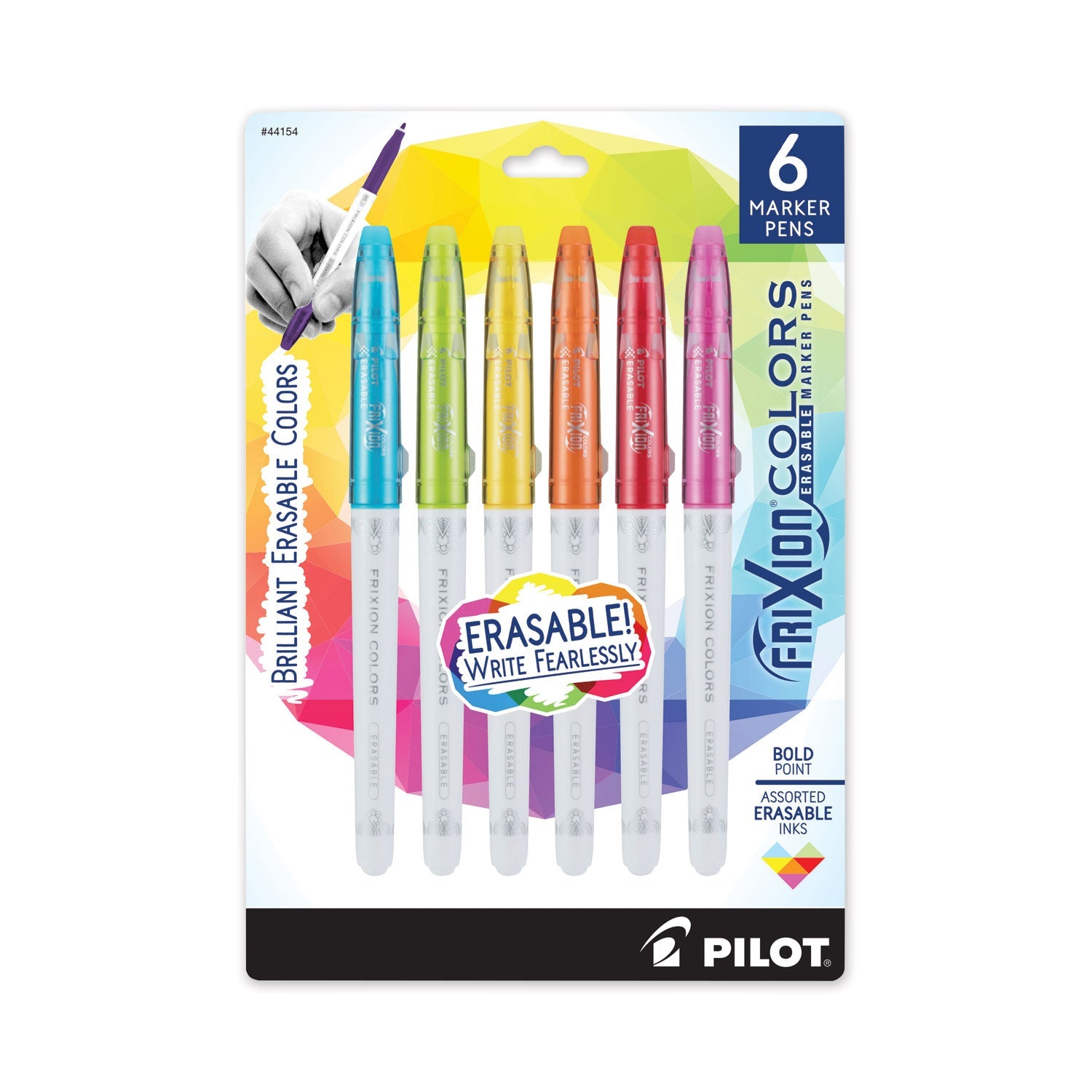 FriXion Colors Erasable Porous Point Pen | 6-Pk