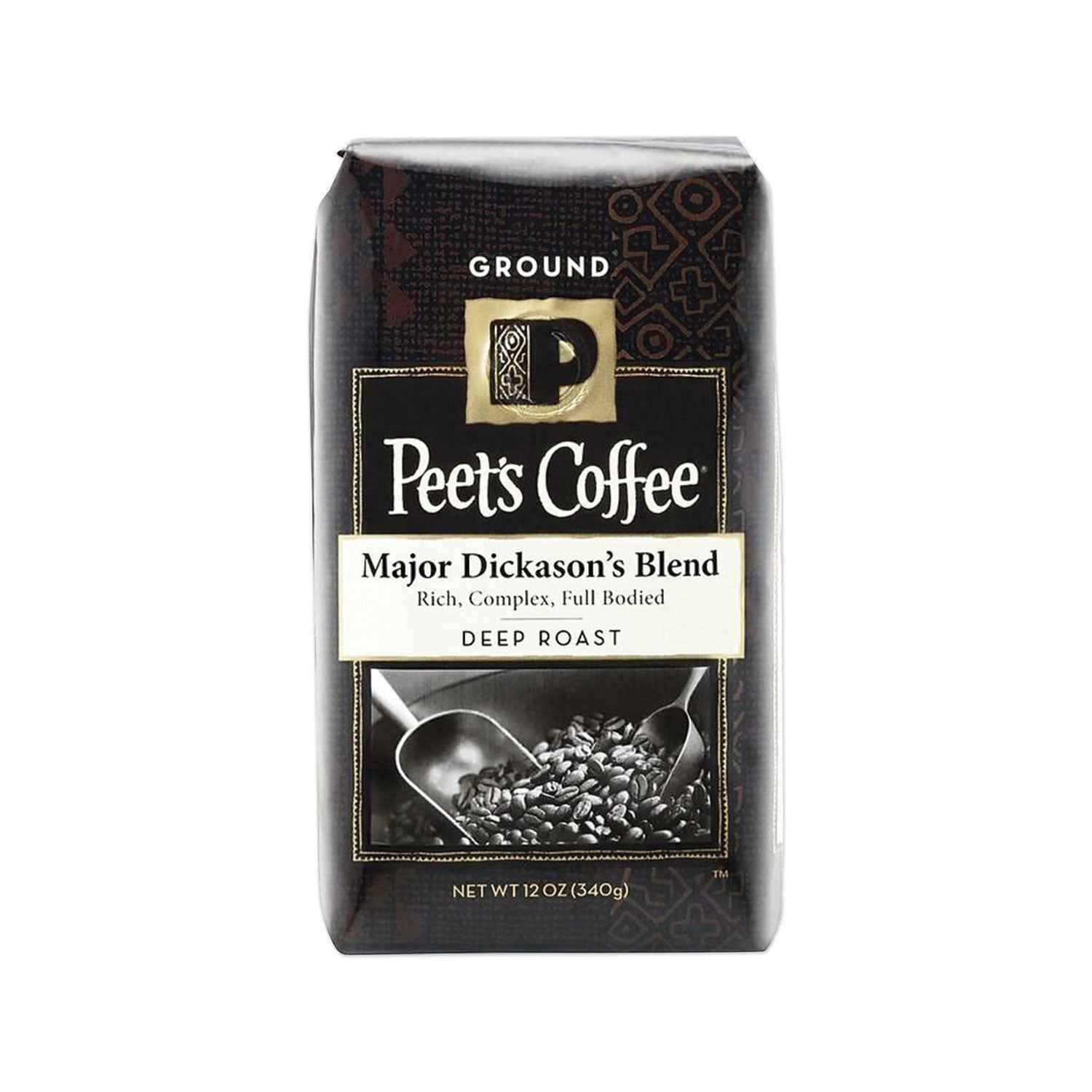 Peet's Coffee & Tea® Major Dickason's Blend Ground Coffee, 12 Oz Bag
