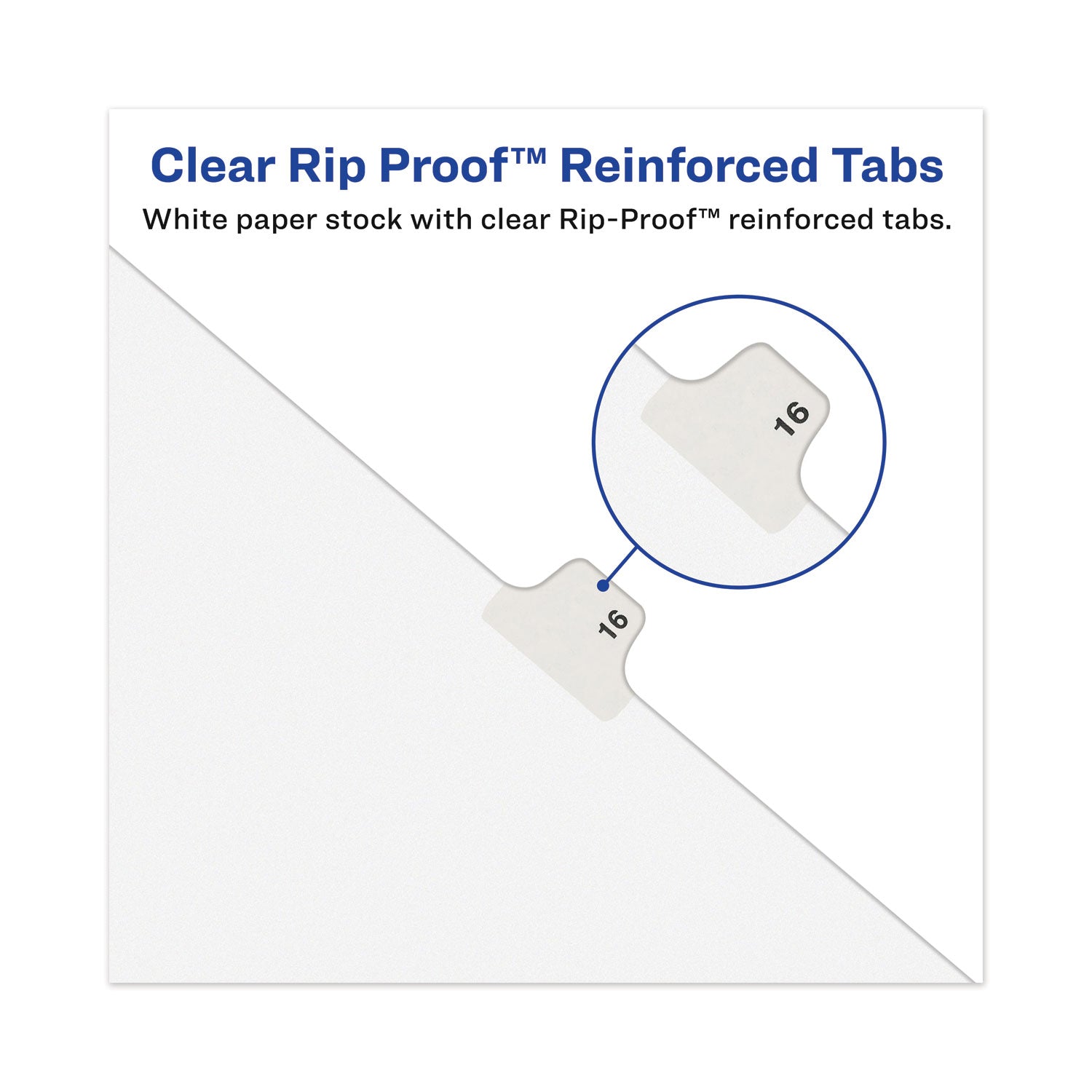 Avery® Avery-Style Preprinted Legal Bottom Tab Divider, 26-Tab, Exhibit K, 11 x 8.5, White, 25/PK