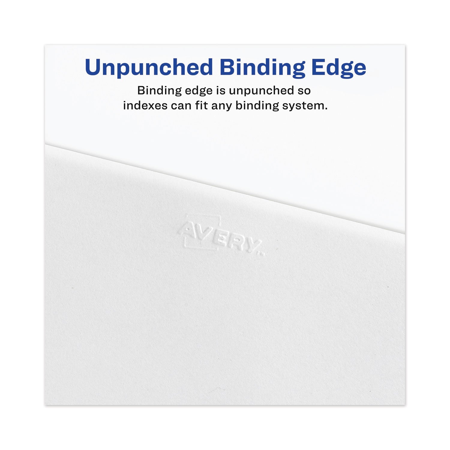 Avery® Avery-Style Preprinted Legal Side Tab Divider, 26-Tab, Exhibit H, 11 x 8.5, White, 25/Pack, (1378)