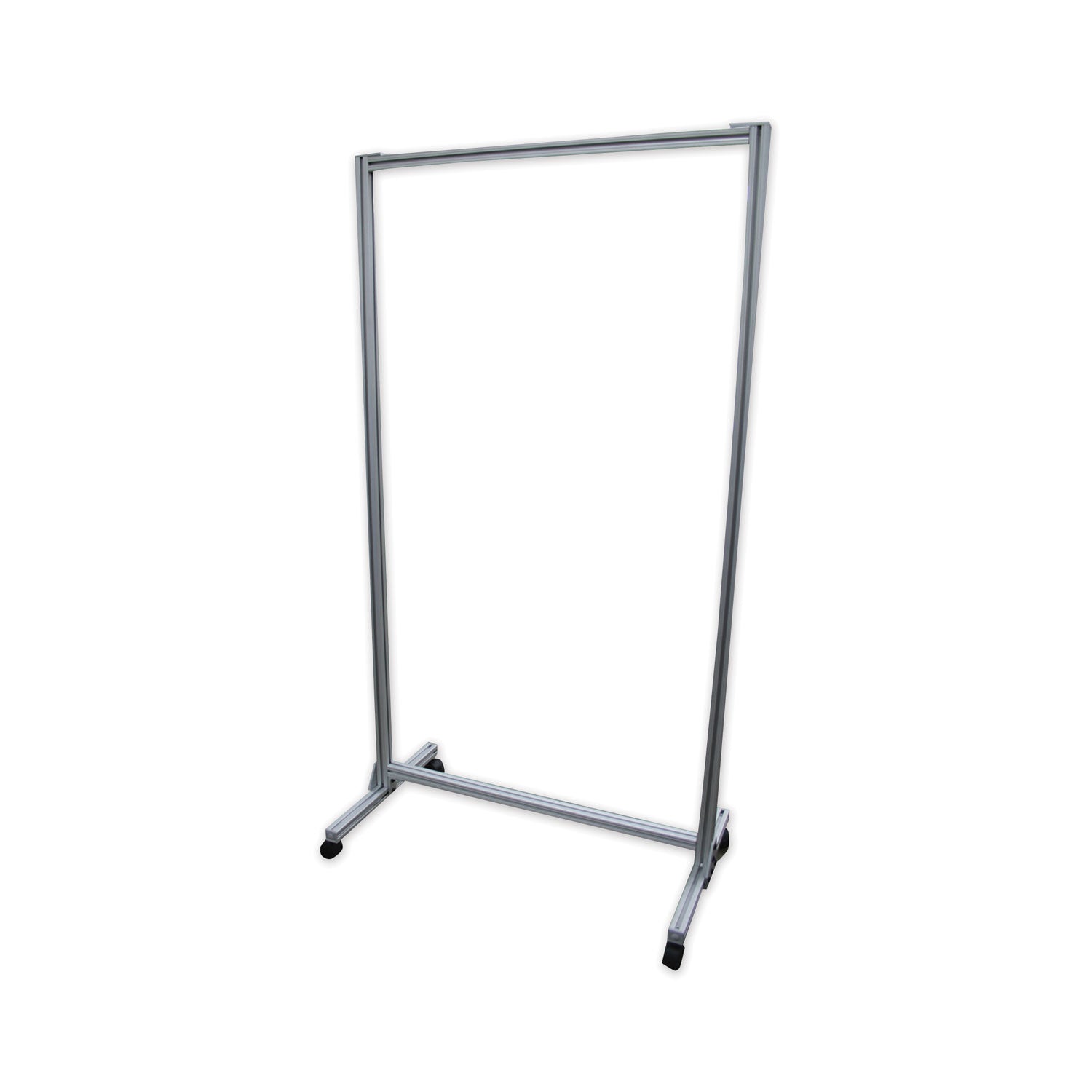Acrylic Mobile Divider | 74" High | Clear