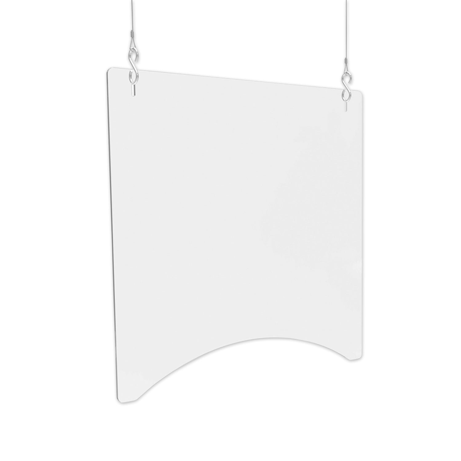 Hanging Barrier | deflecto® Acrylic 2-Pack