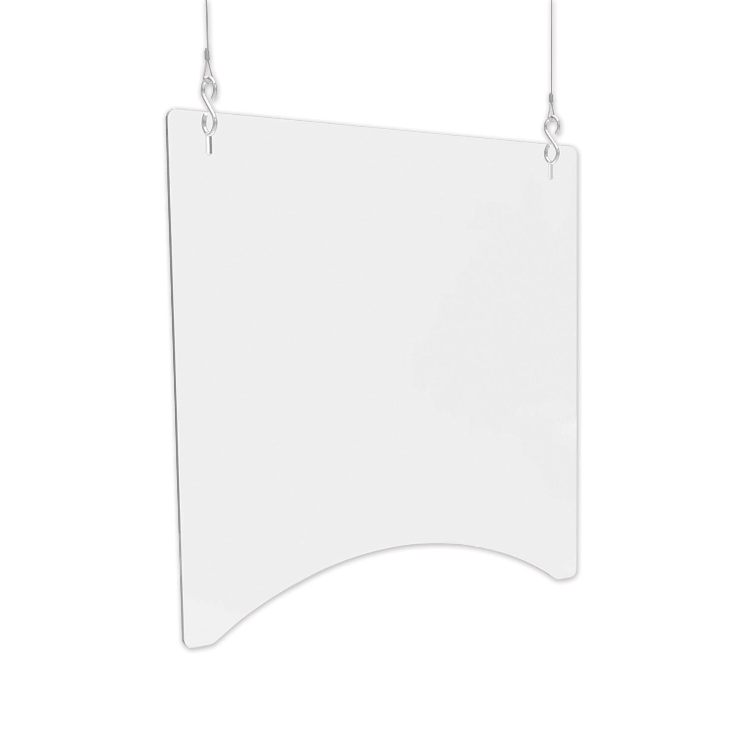 Hanging Barrier | deflecto® Polycarbonate 2-Pack