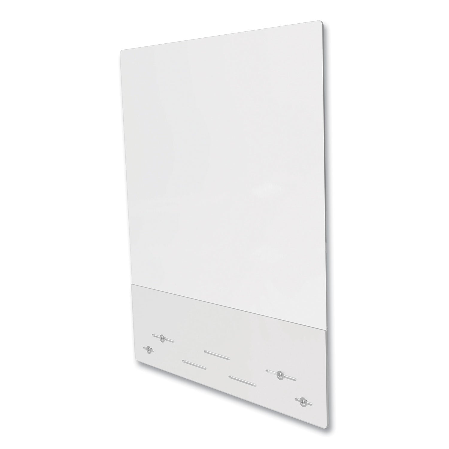 Mounting Safety Barrier with Brace | deflecto®