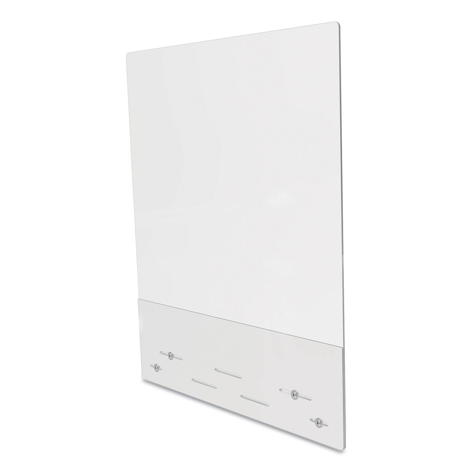 Mounting Safety Barrier with Brace | deflecto®