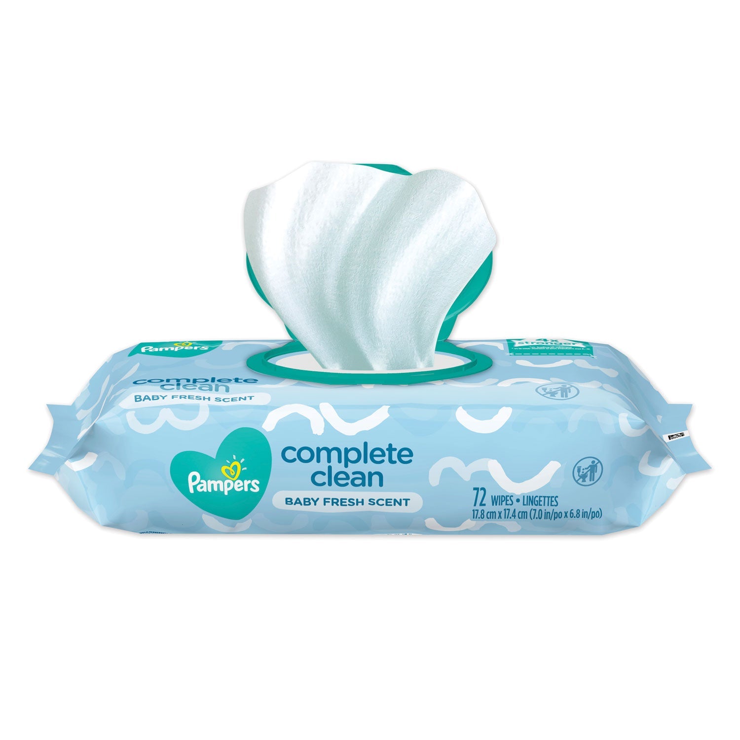 Pampers® Complete Clean Baby Wipes | 8-Pack