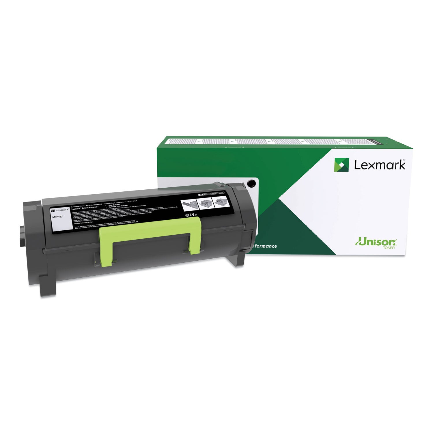 Lexmark™ 50f000g Return Program Toner, 1,500 Page-Yield, Black