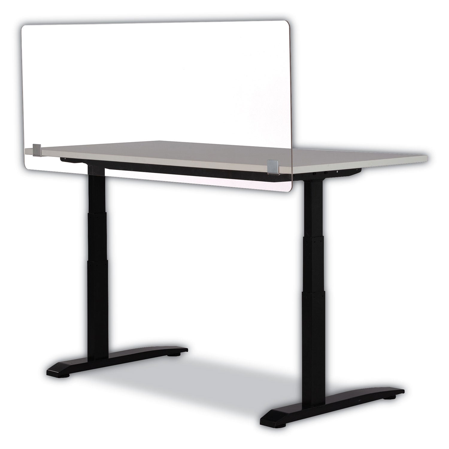 Safco® 7517 Series Wellness Panel, 59.5 X 2.5 X 23.5, Acrylic, Clear