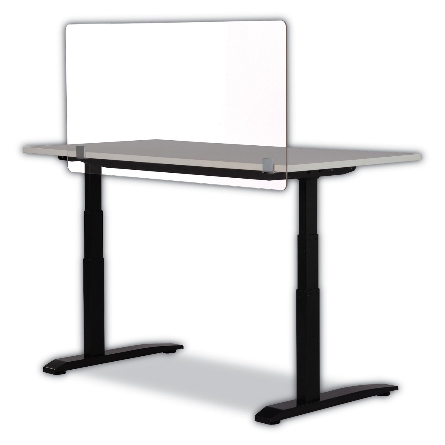 Safco® 7516 Series Wellness Panel, 47.5 X 2.5 X 23.5, Acrylic, Clear