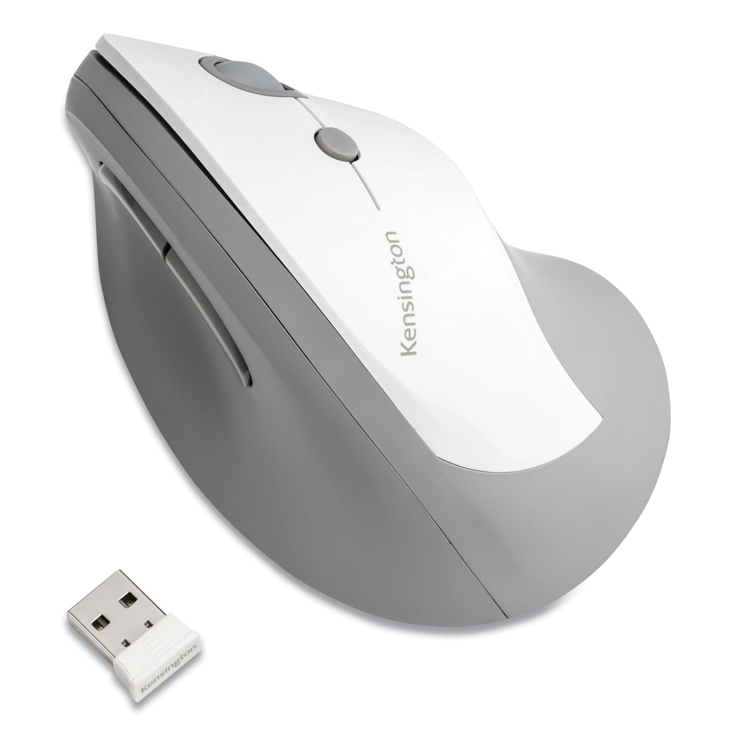 Ergo Vertical Wireless Mouse | Right Hand Use, Gray