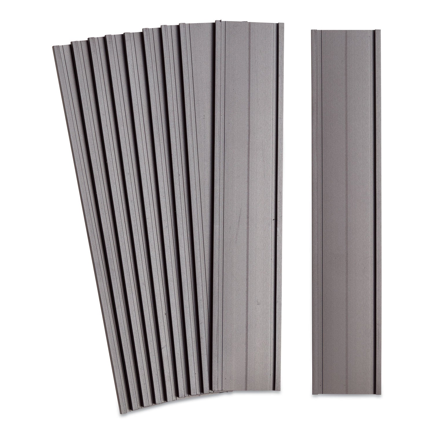 Magnetic Card Holders | 6x1 Black 10-Pack