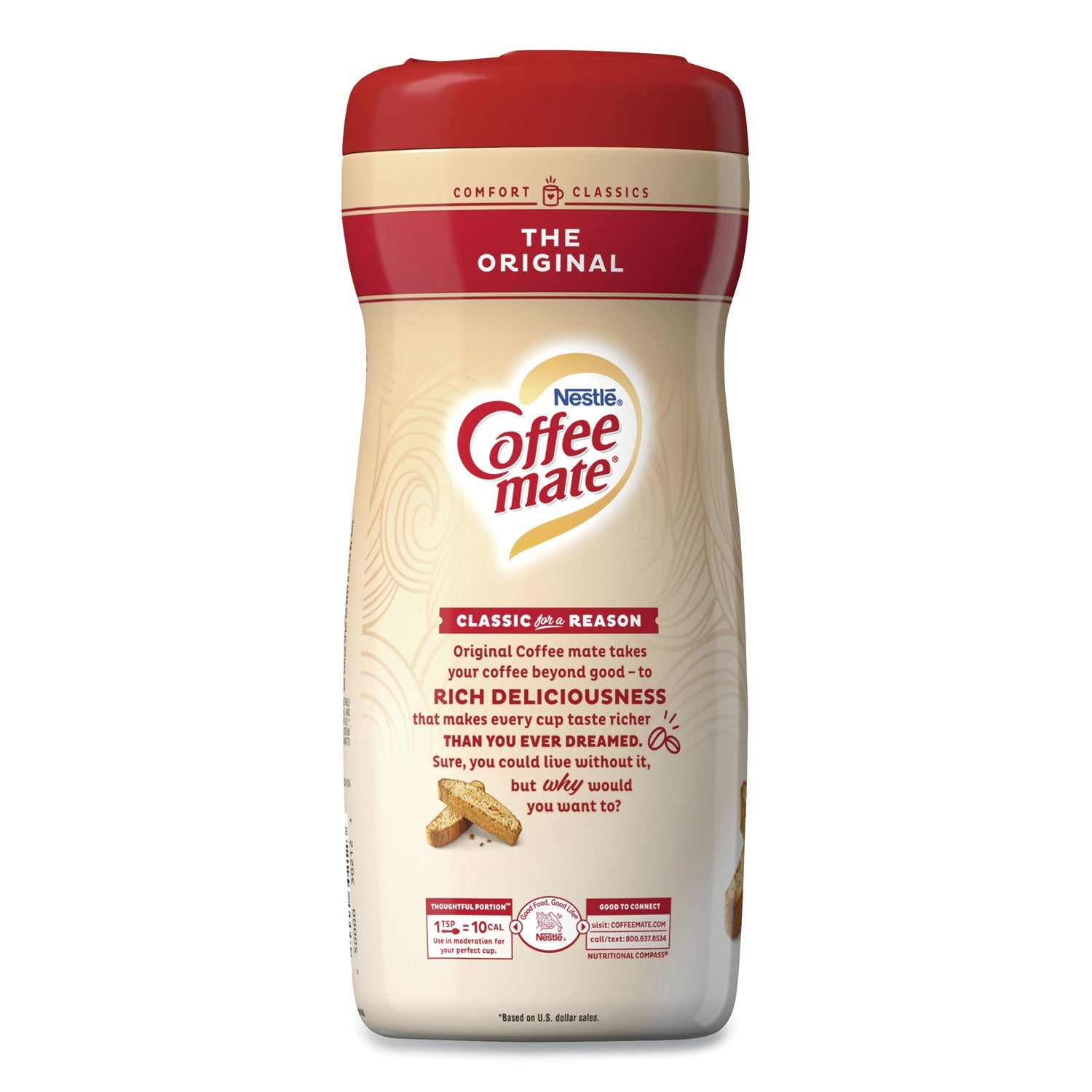 Coffee mate® Original Powdered Creamer, 22 oz Canister