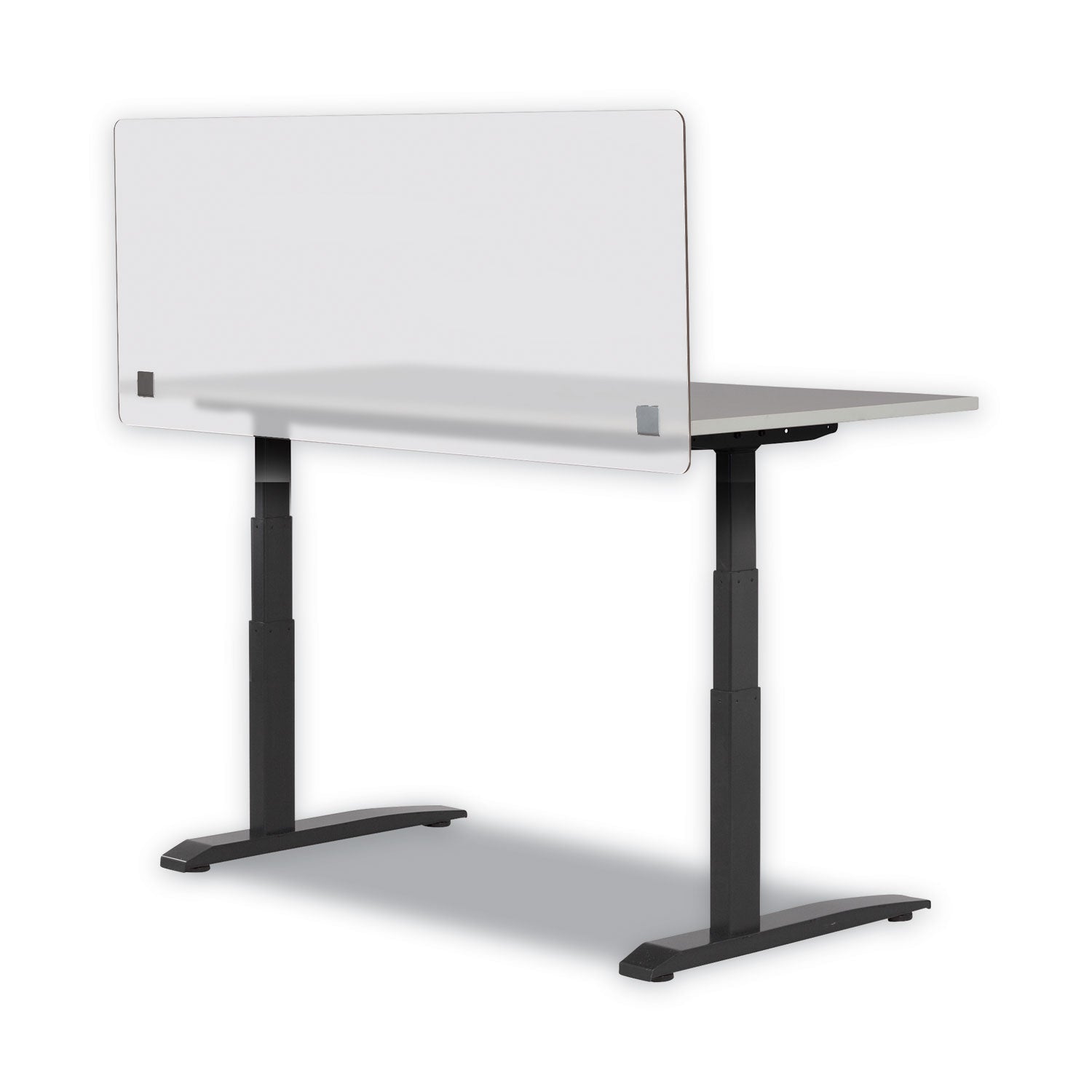 Safco® 7517 Series Wellness Panel, 59.5 X 2.5 X 23.5, Acrylic, Frosted