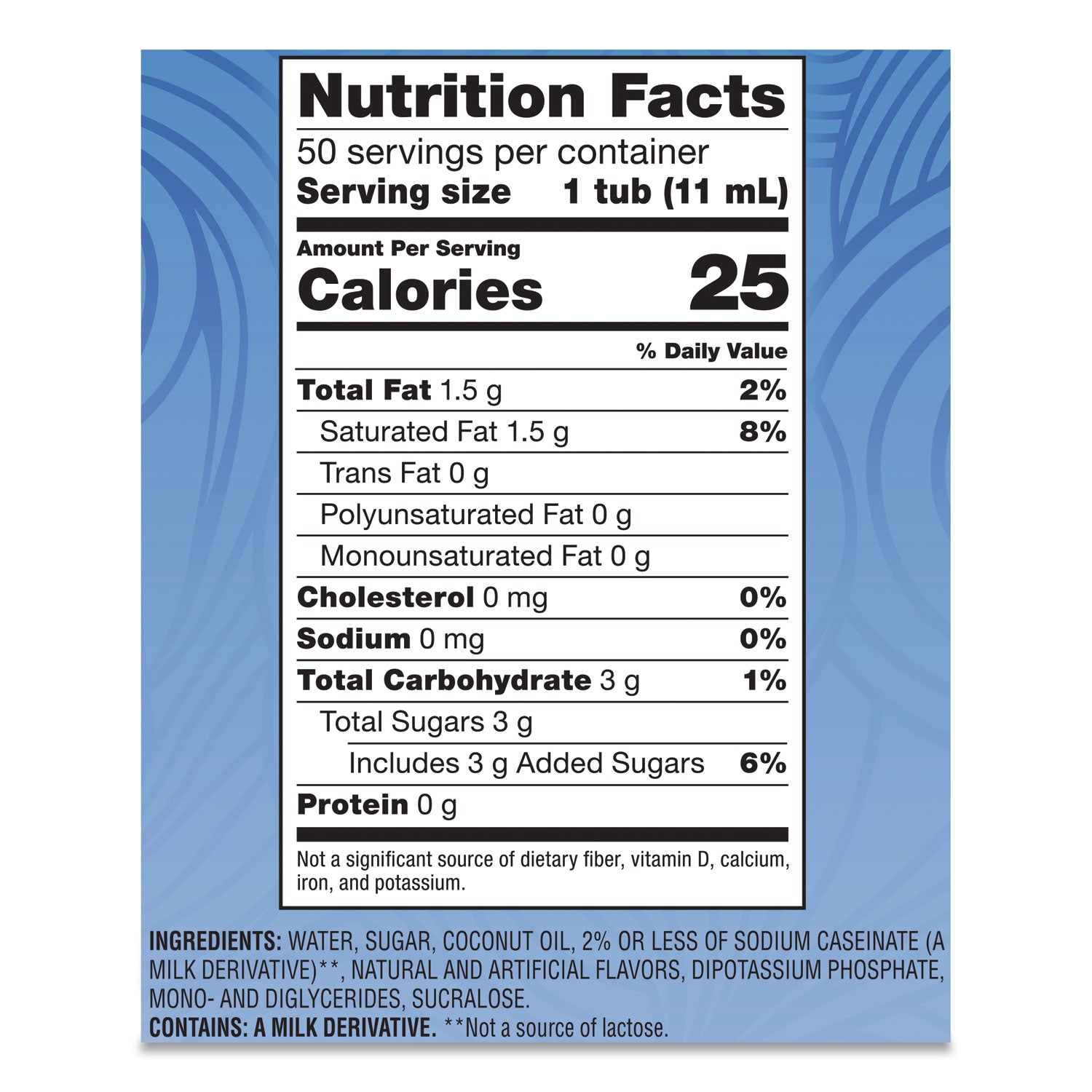 Coffee mate® Liquid Coffee Creamer, Peppermint Mocha, 0.38 Oz Mini Cups, 50/box