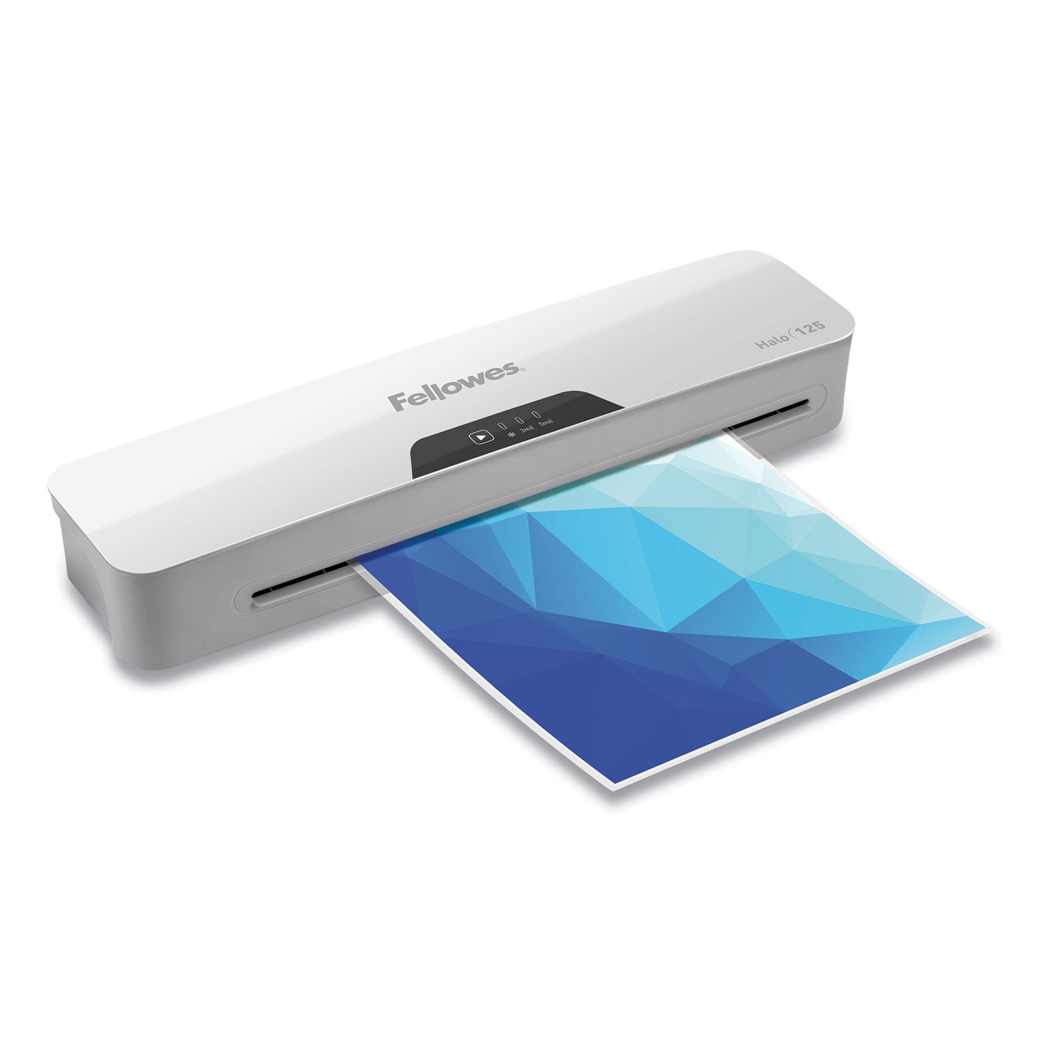 Fellowes® Halo Laminator, Two Rollers, 12.5" Max Document Width, 5 Mil Max Document Thickness