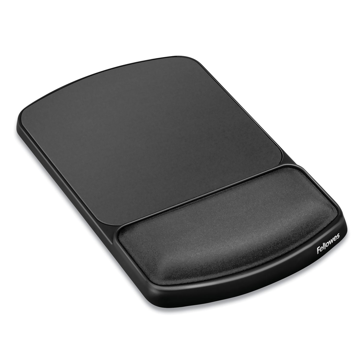 Fellowes® Gel Mouse Pad with Wrist Rest, 6.25 x 10.12, Graphite/Platinum
