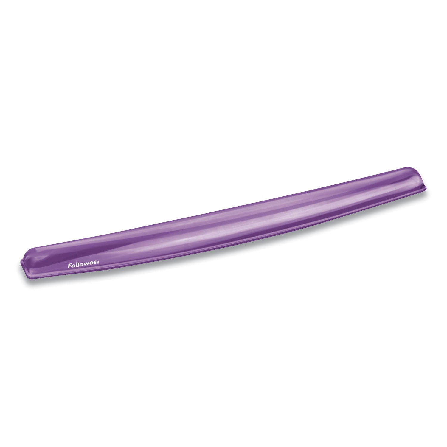Fellowes® Gel Crystals Keyboard Wrist Rest, 18.5 x 2.25, Purple