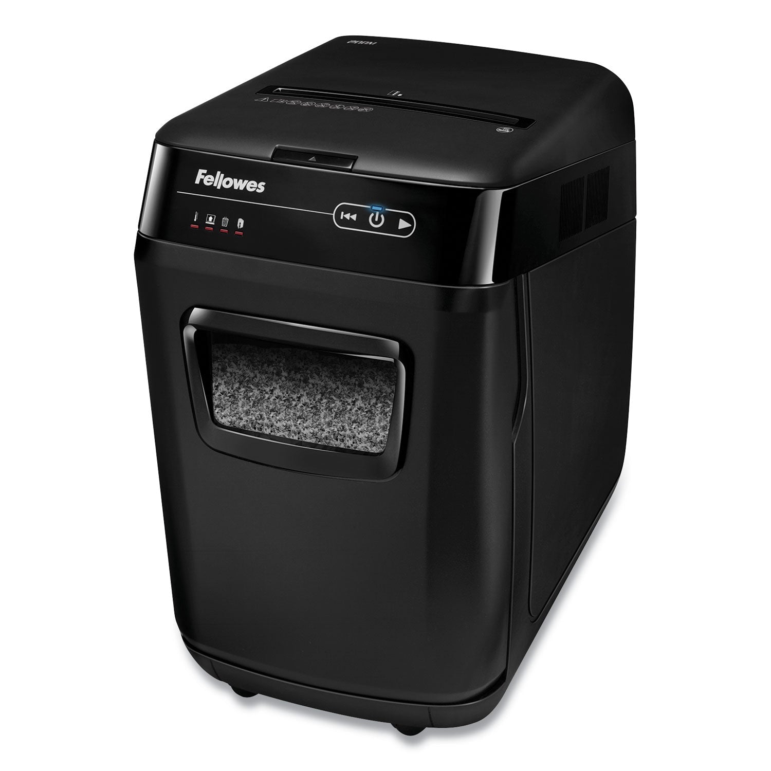 Fellowes® Automax 200m Auto Feed Micro-Cut Shredder, 200 Auto/10 Manual Sheet Capacity