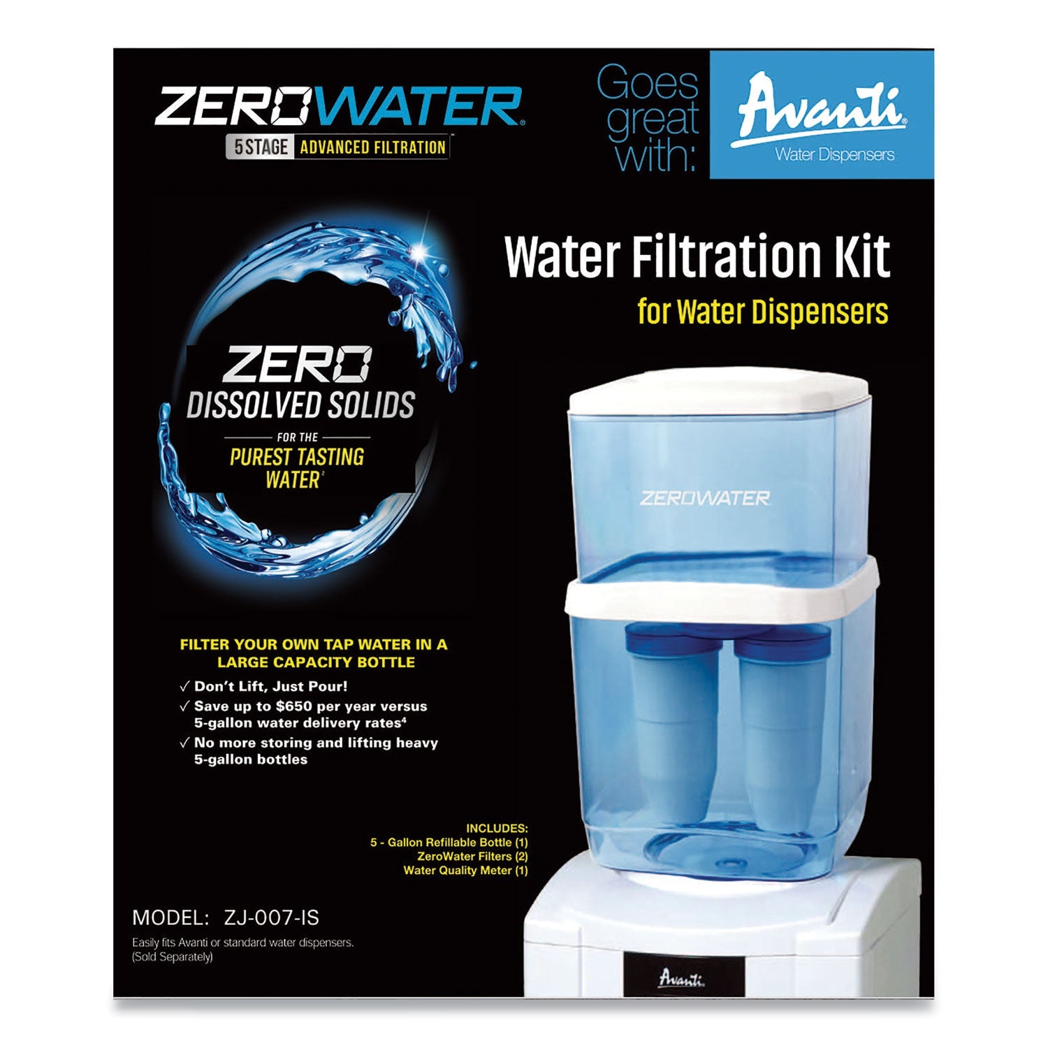 Avanti ZeroWater Water Bottle Filtration Kit - Bloom Skins