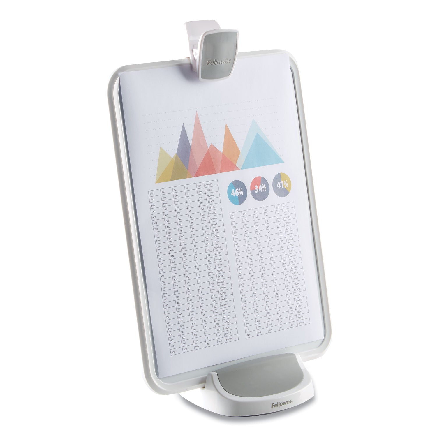 Fellowes® I-Spire Series Document Lift, 100 Sheet Capacity, Abs Plastic/high Impact Polystyrene, White/gray - Bloom Skins